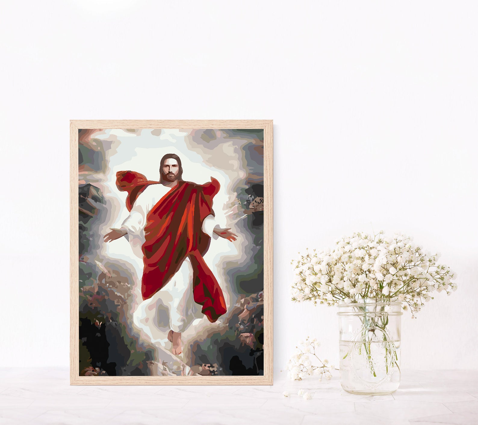 Malen nach Zahlen - Jesus Christus 4188