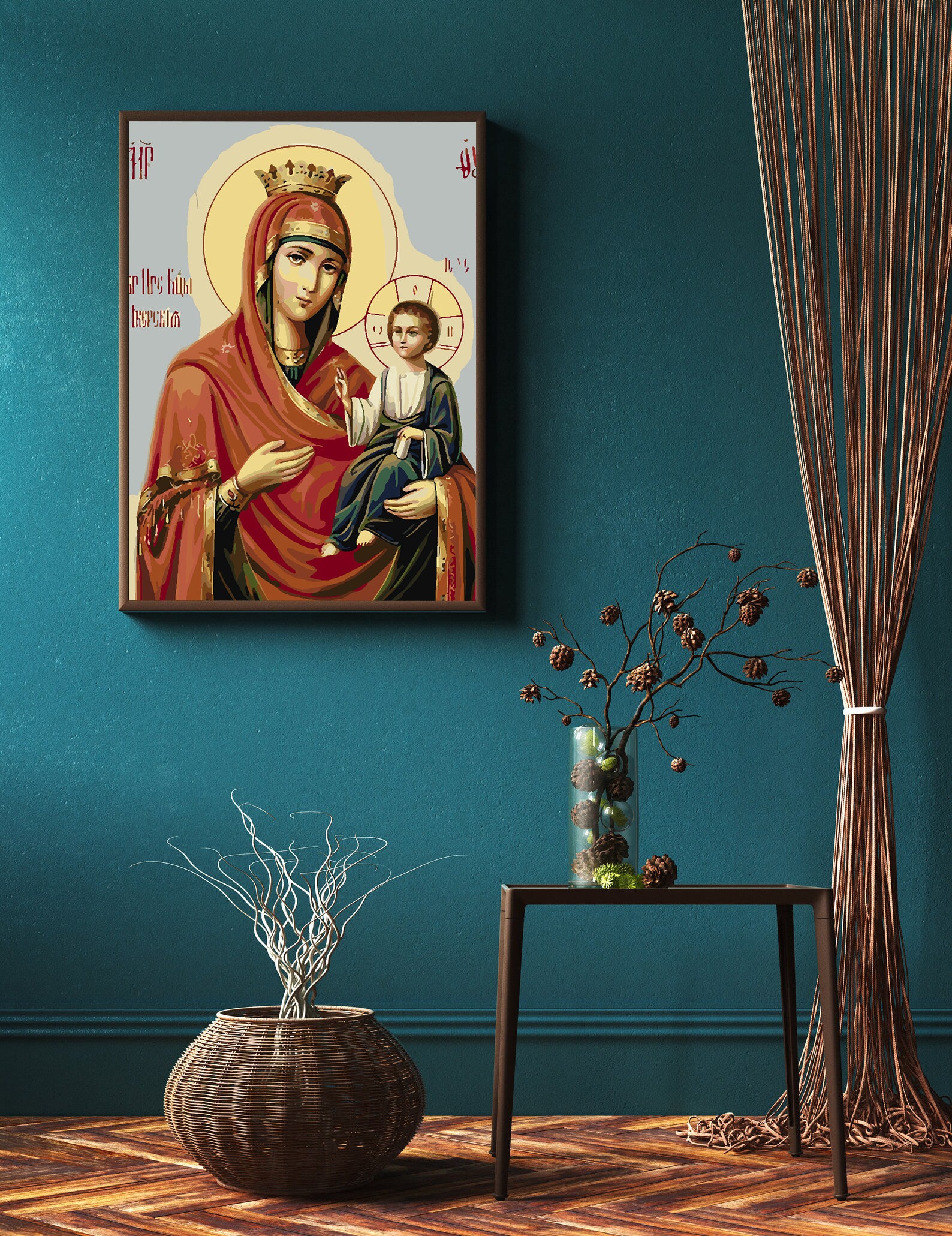 Peinture par numéros - Marie avec l'Enfant 4189