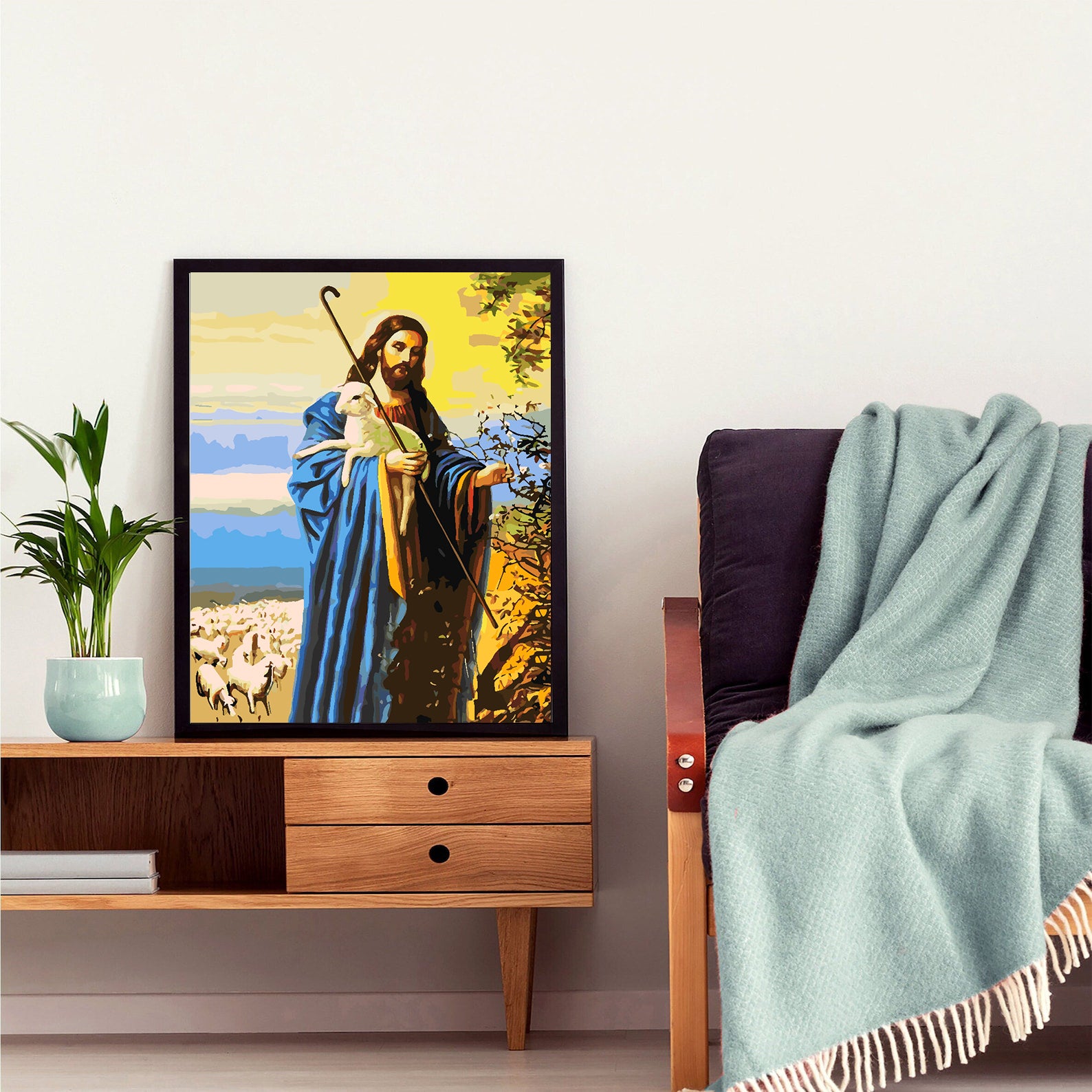 Malen nach Zahlen - Jesus Christus 4190