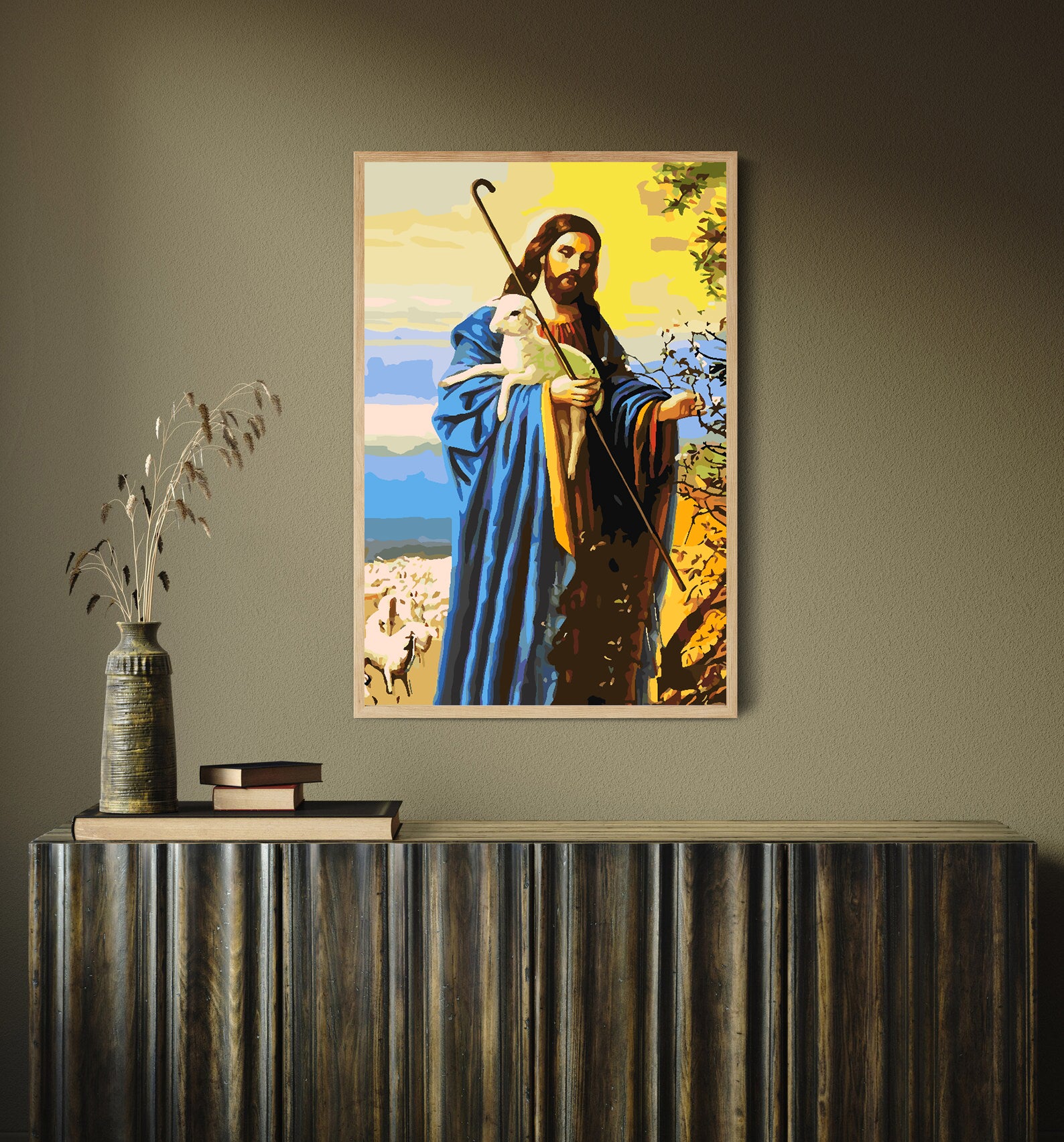 Malen nach Zahlen - Jesus Christus 4190