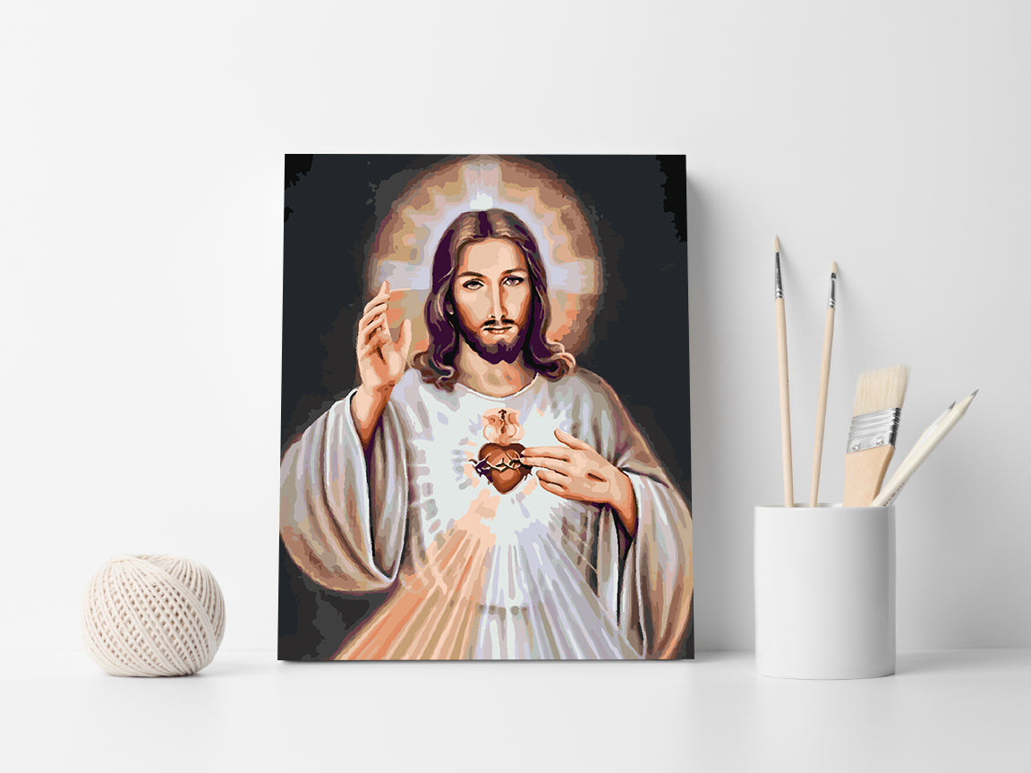 Malen nach Zahlen - Jesus Christus 4191