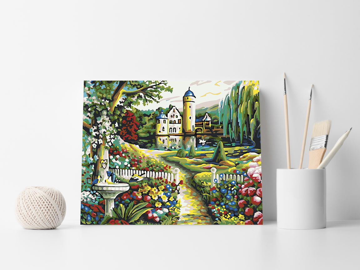 Malen nach Zahlen - Frühlingslandschaft 4197