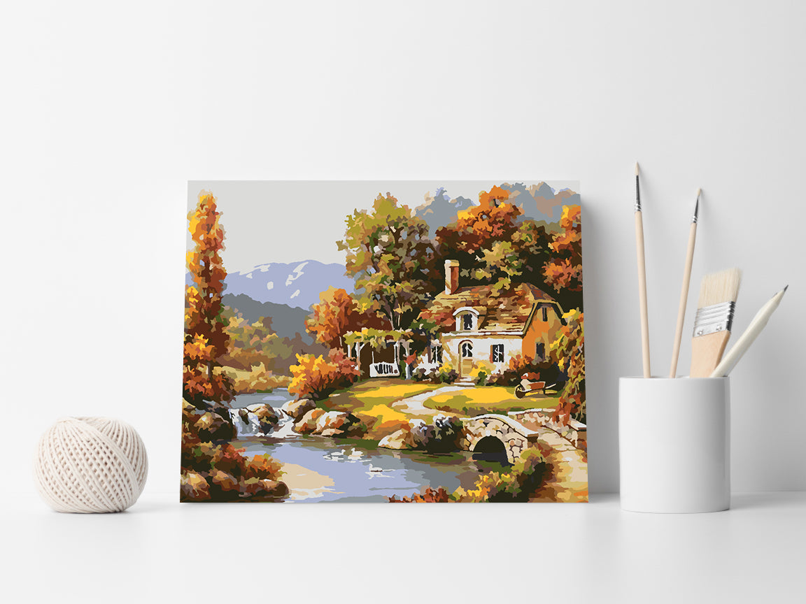 Malen nach Zahlen - Haus am See 4201