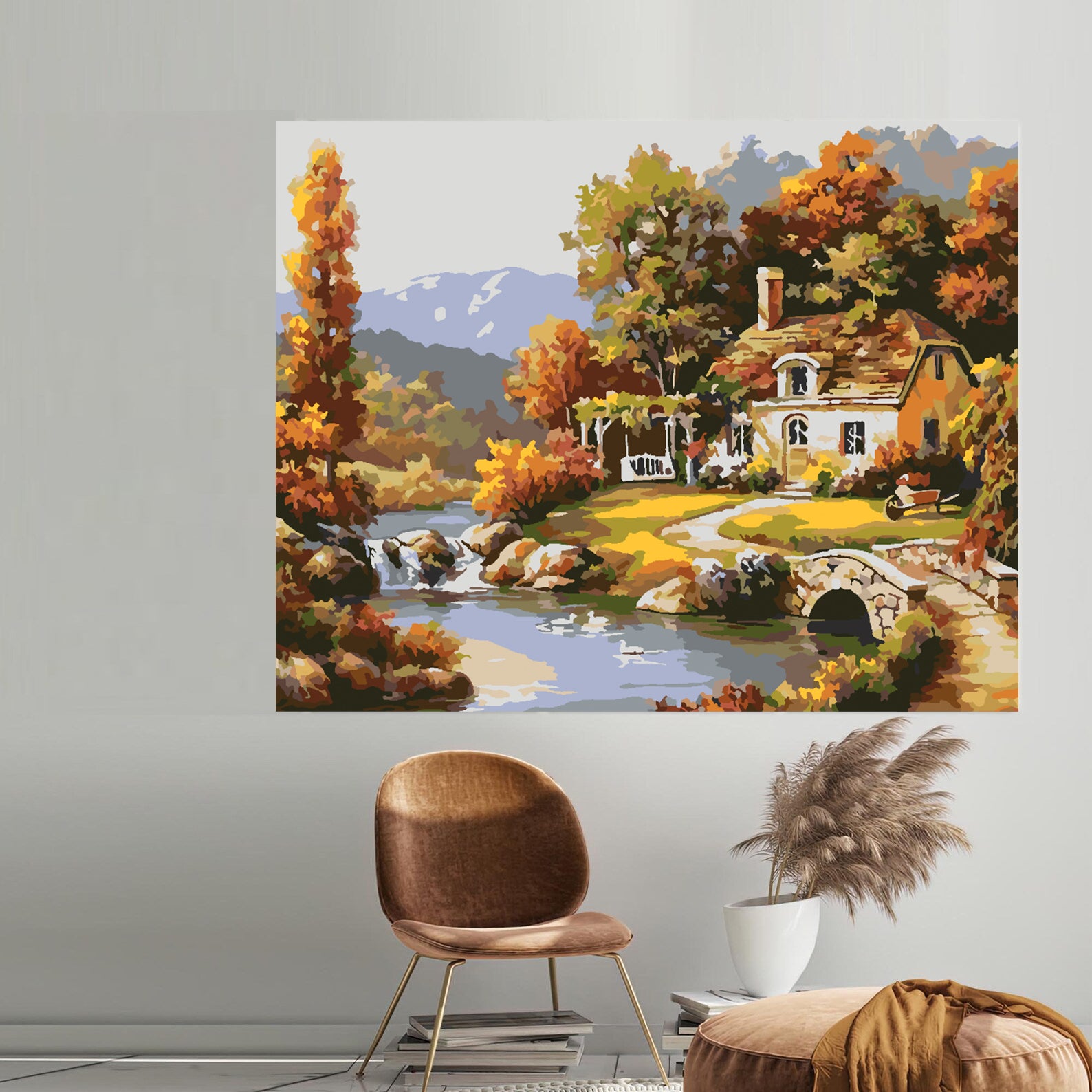 Malen nach Zahlen - Haus am See 4201