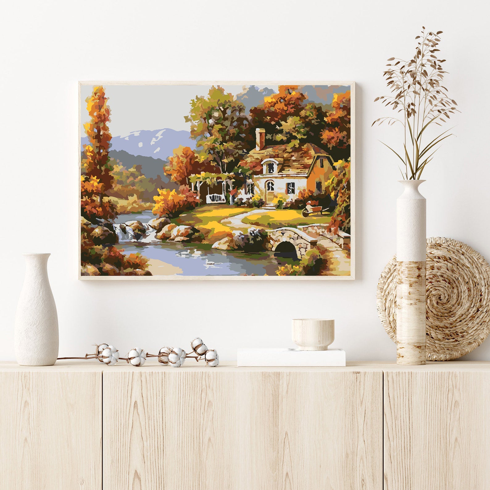 Malen nach Zahlen - Haus am See 4201