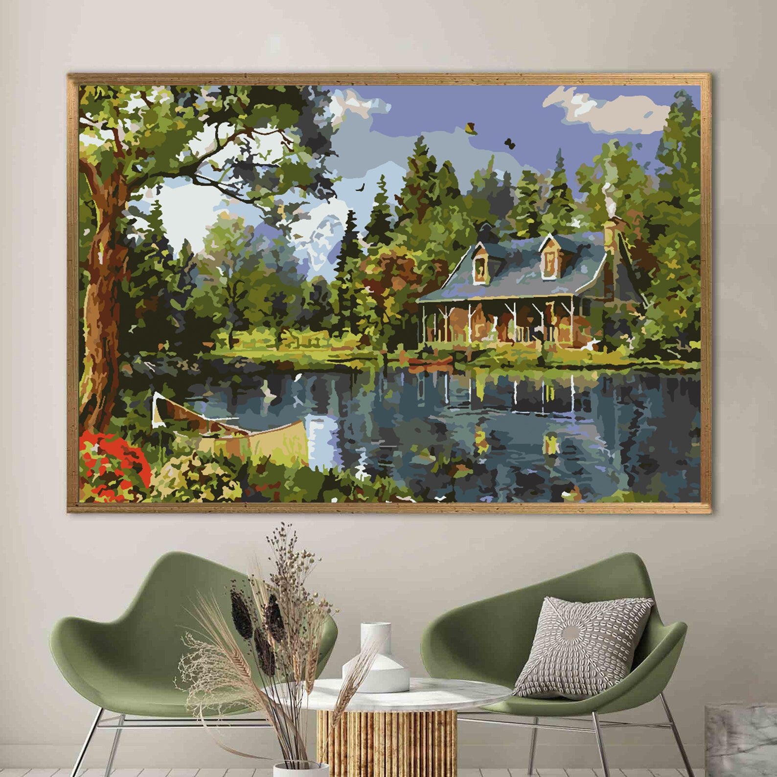 Malen nach Zahlen - Haus am See 4202