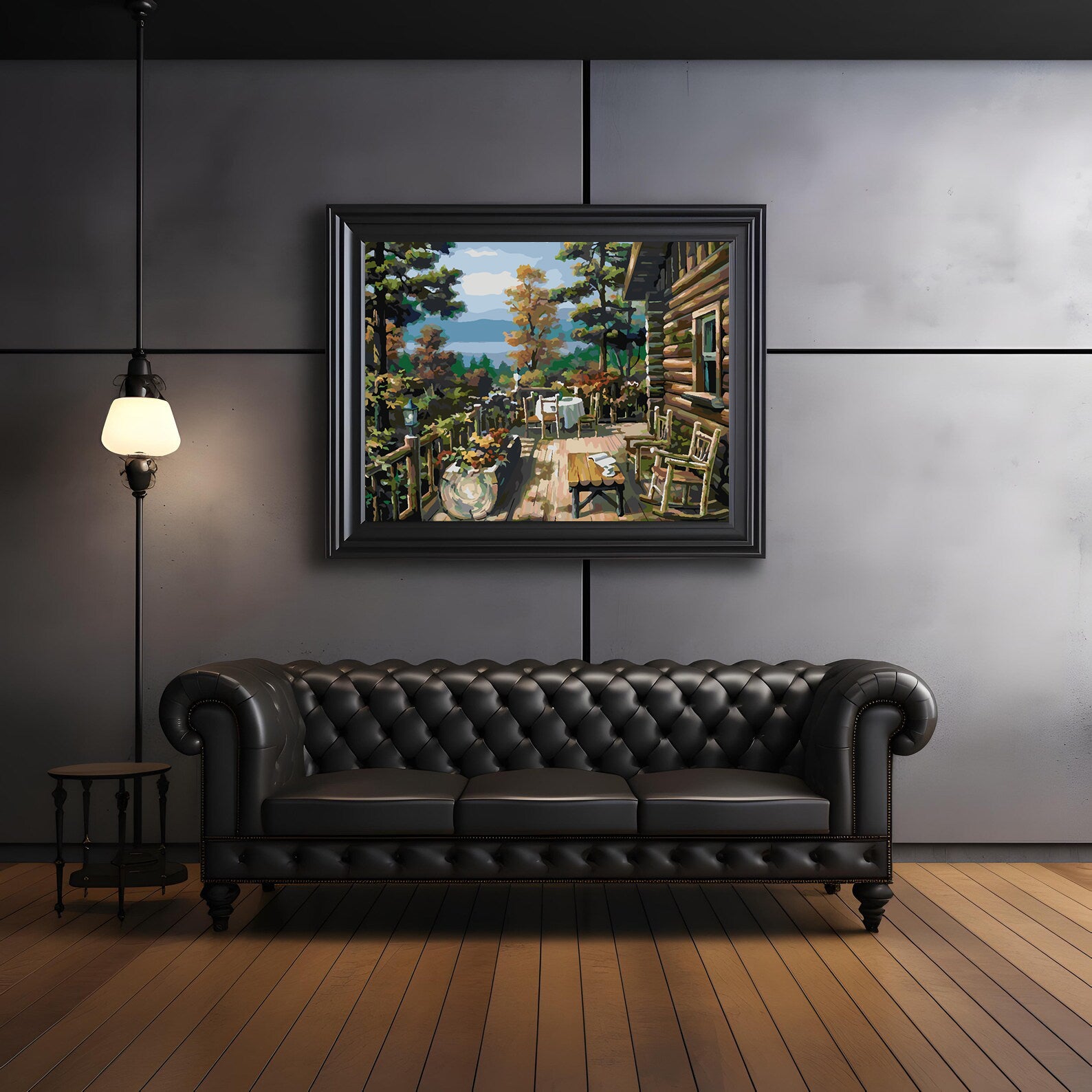 Malen nach Zahlen - Terrassenlandschaft 4204