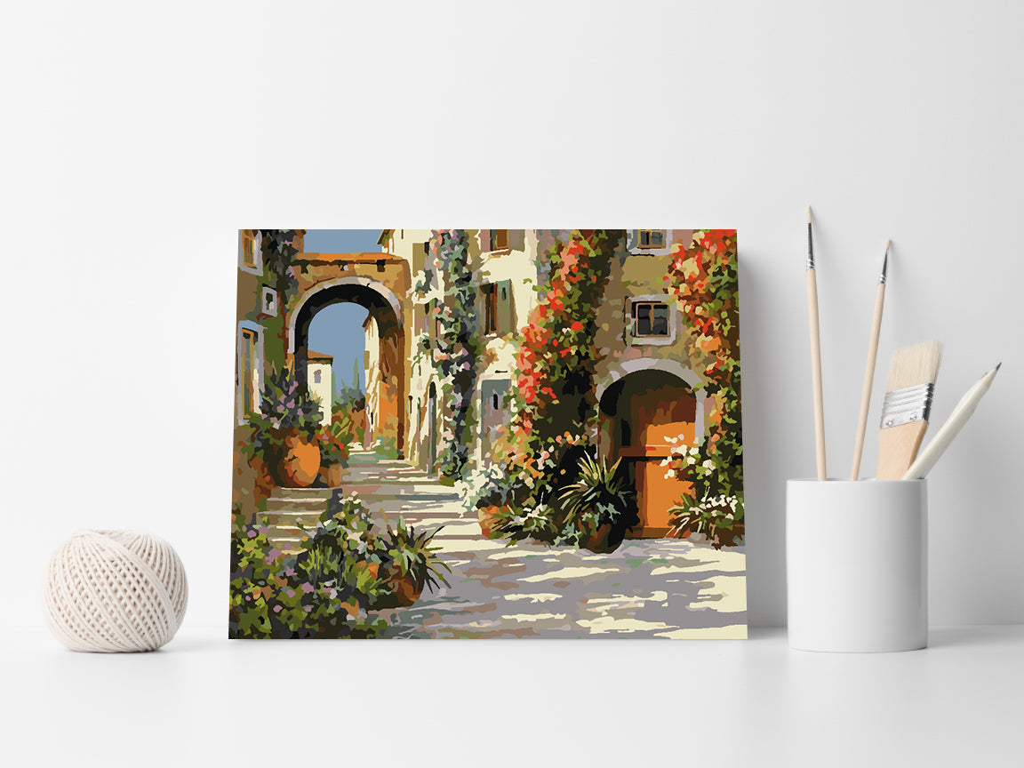 Malen nach Zahlen - Straßen in der Stadt 4206