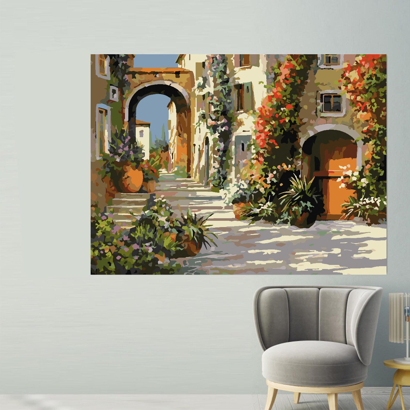 Peinture par numéros – Les rues de la ville 4206