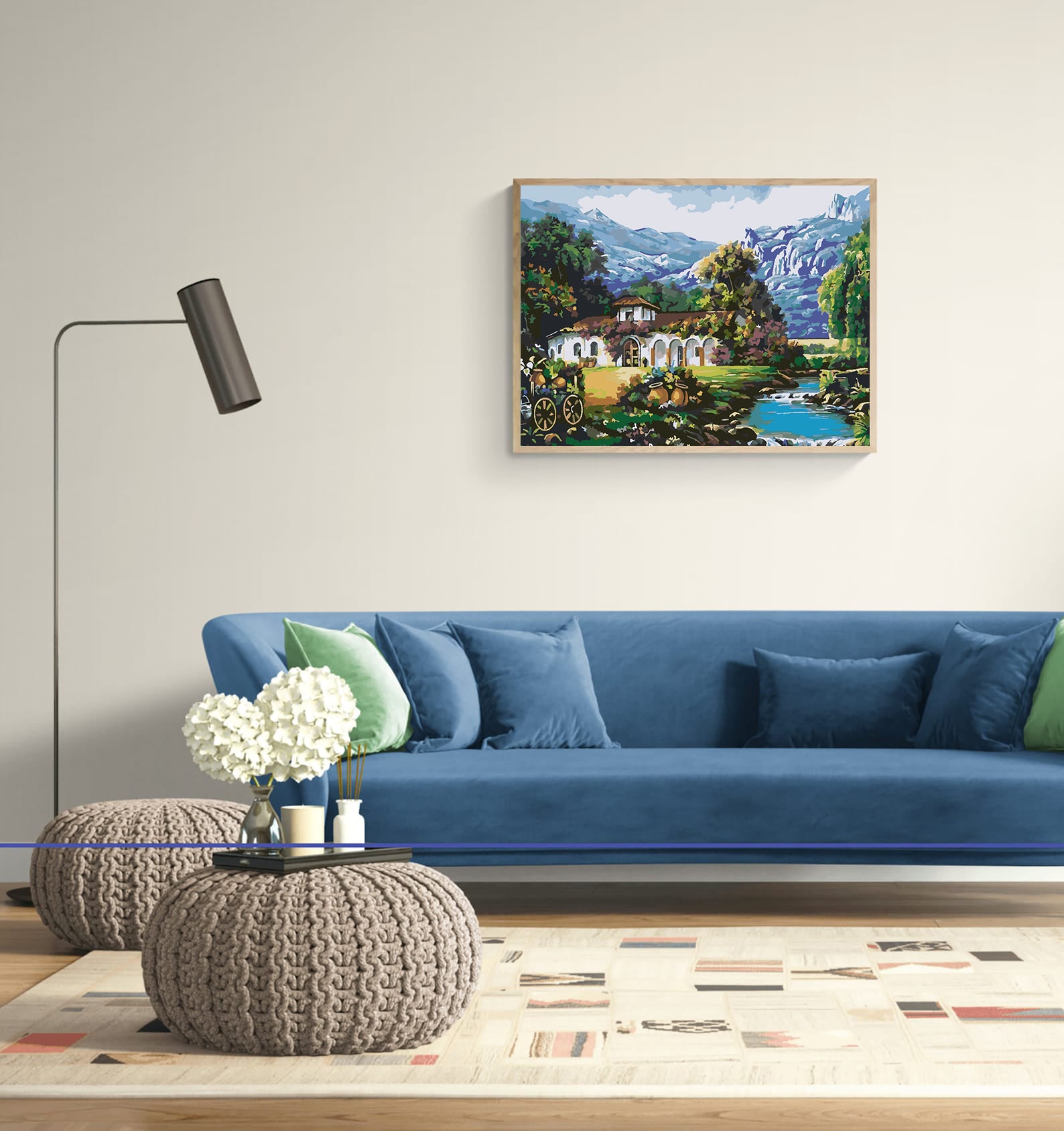 Malen nach Zahlen - Berglandschaft 4207