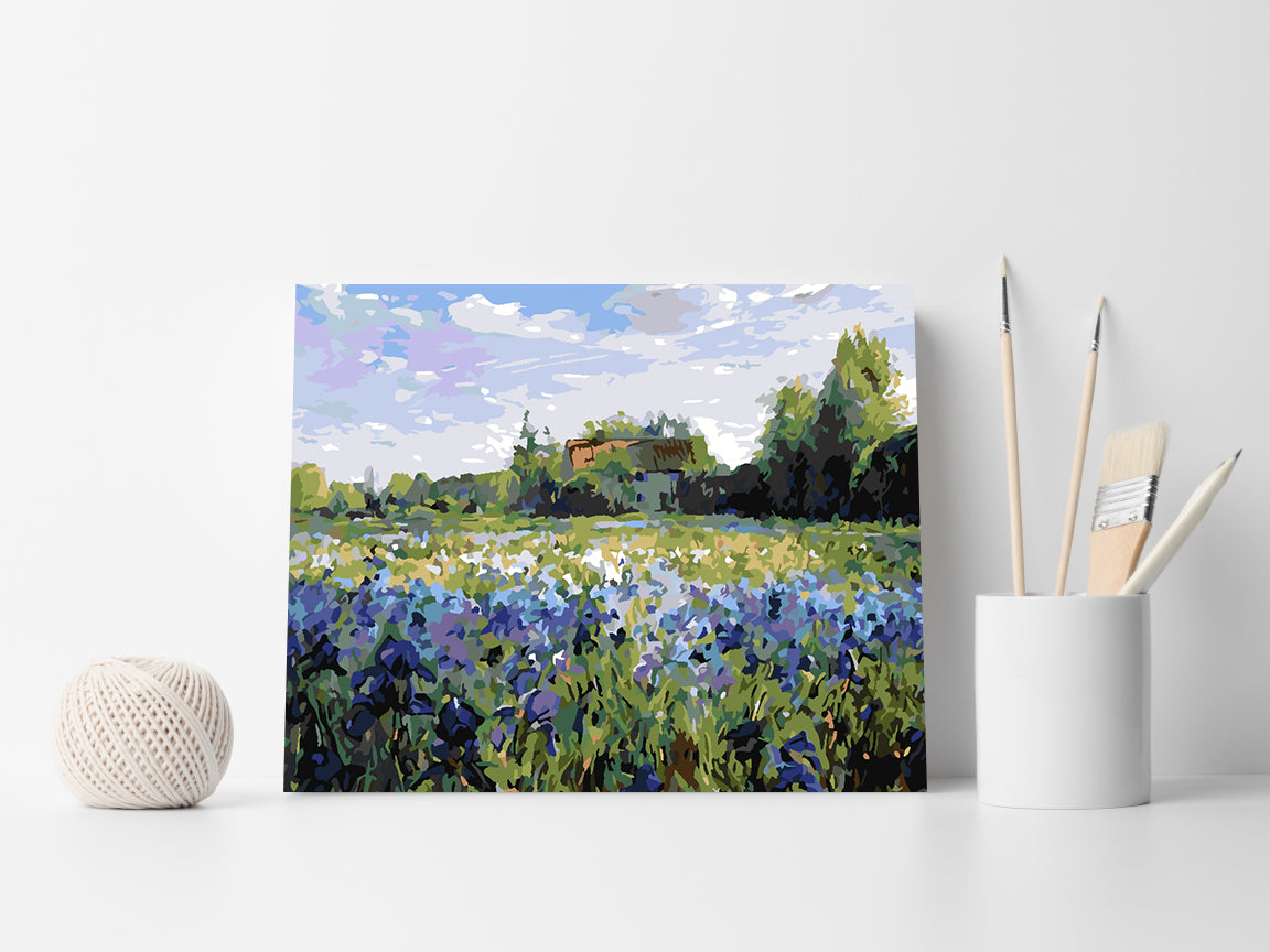 Malen nach Zahlen - Plain Landscape 4212