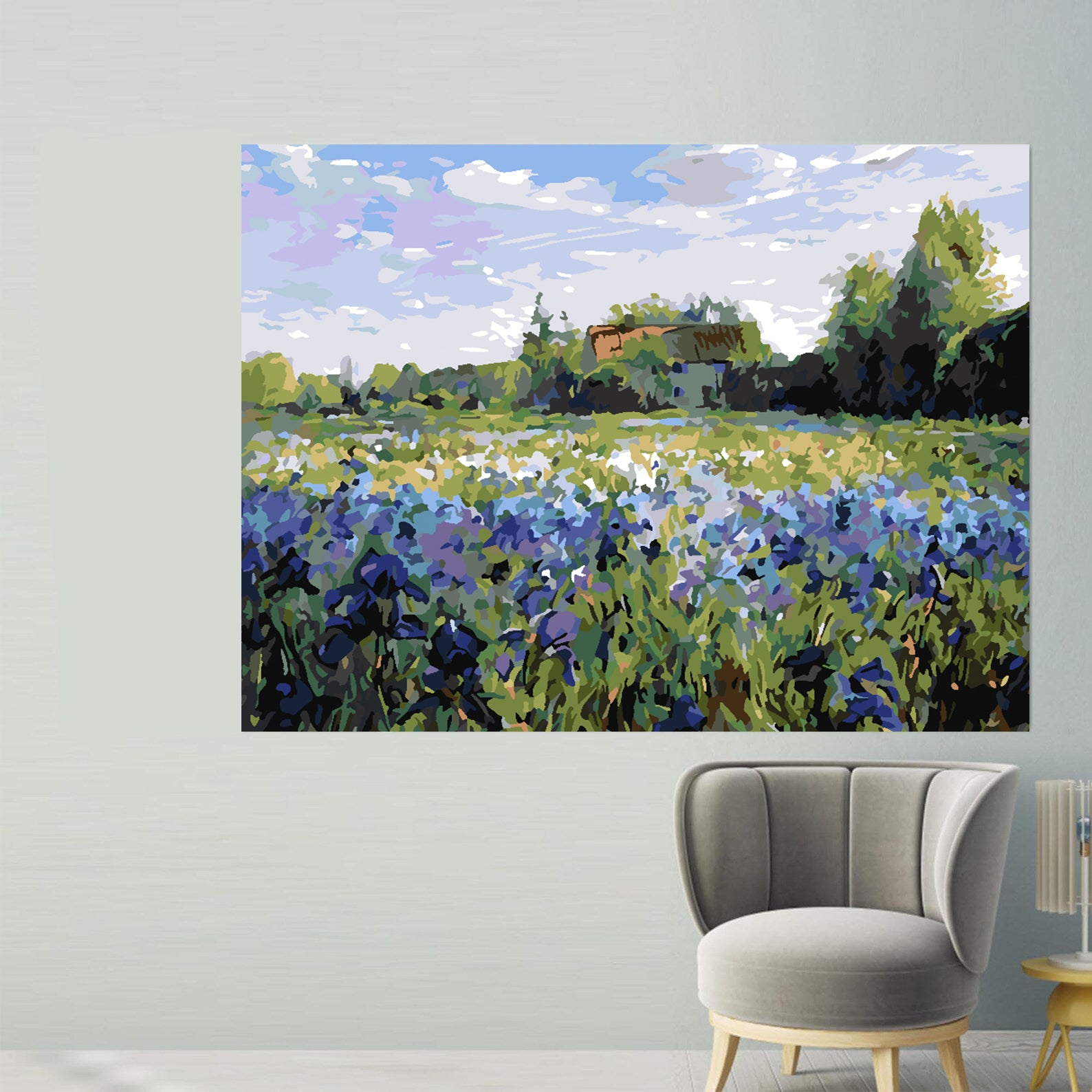 Malen nach Zahlen - Plain Landscape 4212