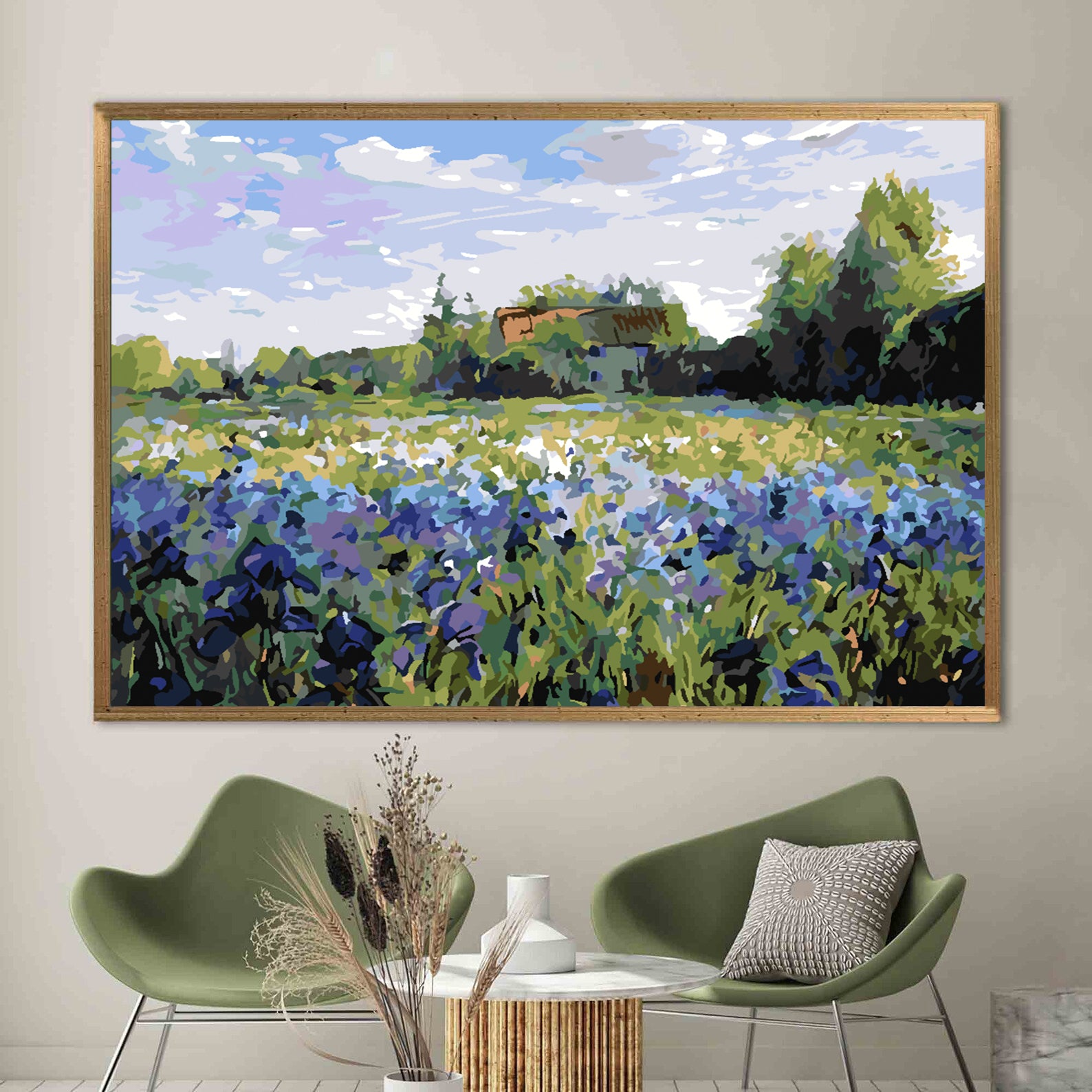 Malen nach Zahlen - Plain Landscape 4212