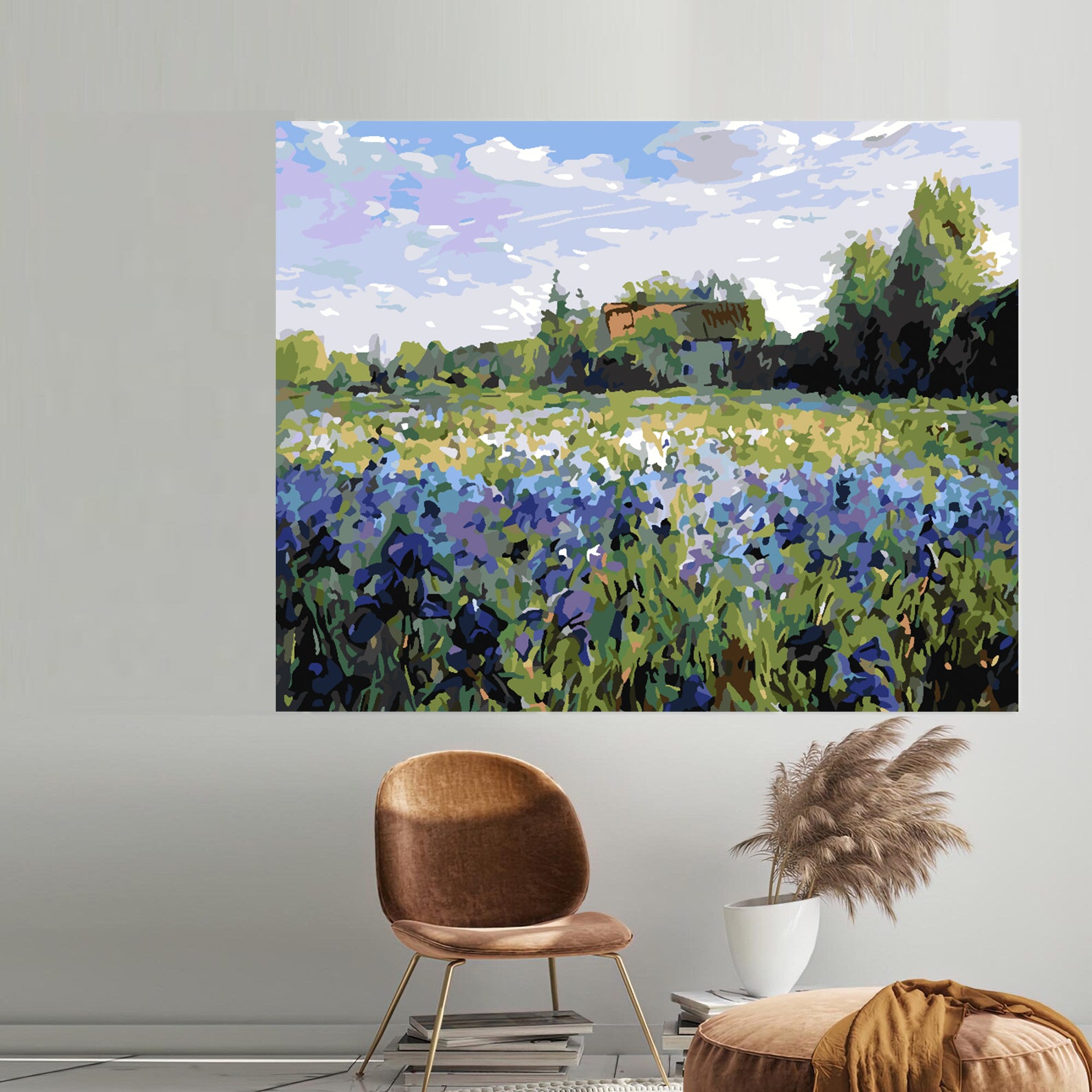 Malen nach Zahlen - Plain Landscape 4212