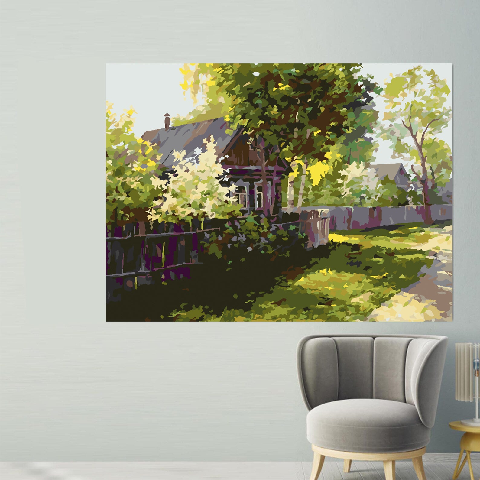 Malen nach Zahlen - Dorfhaus 4213