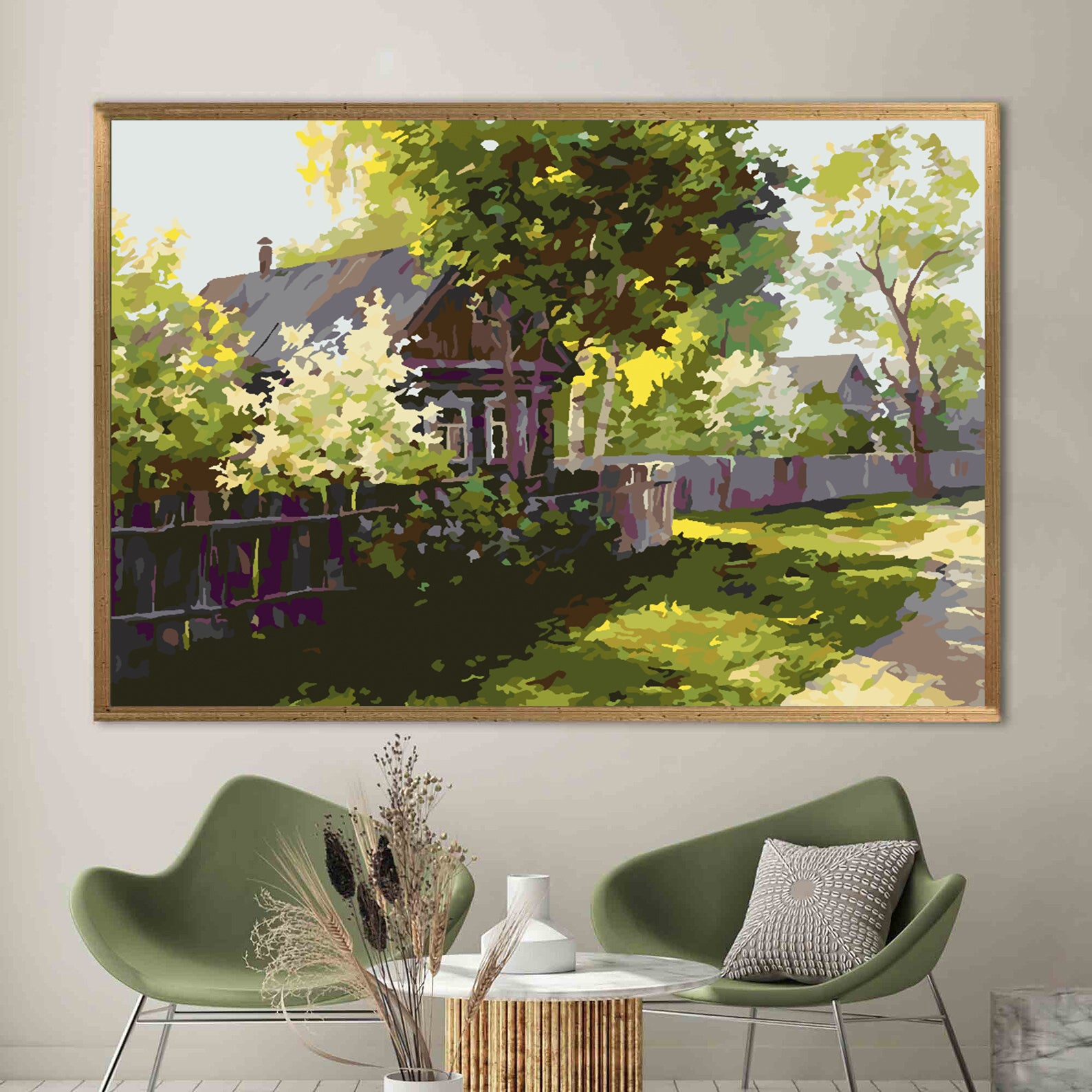 Malen nach Zahlen - Dorfhaus 4213