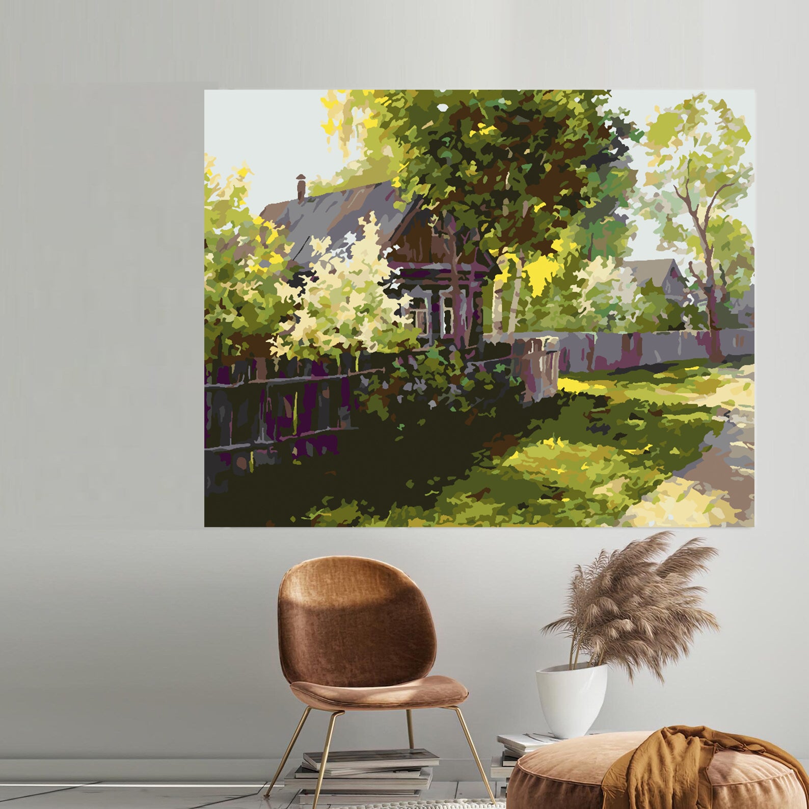 Malen nach Zahlen - Dorfhaus 4213