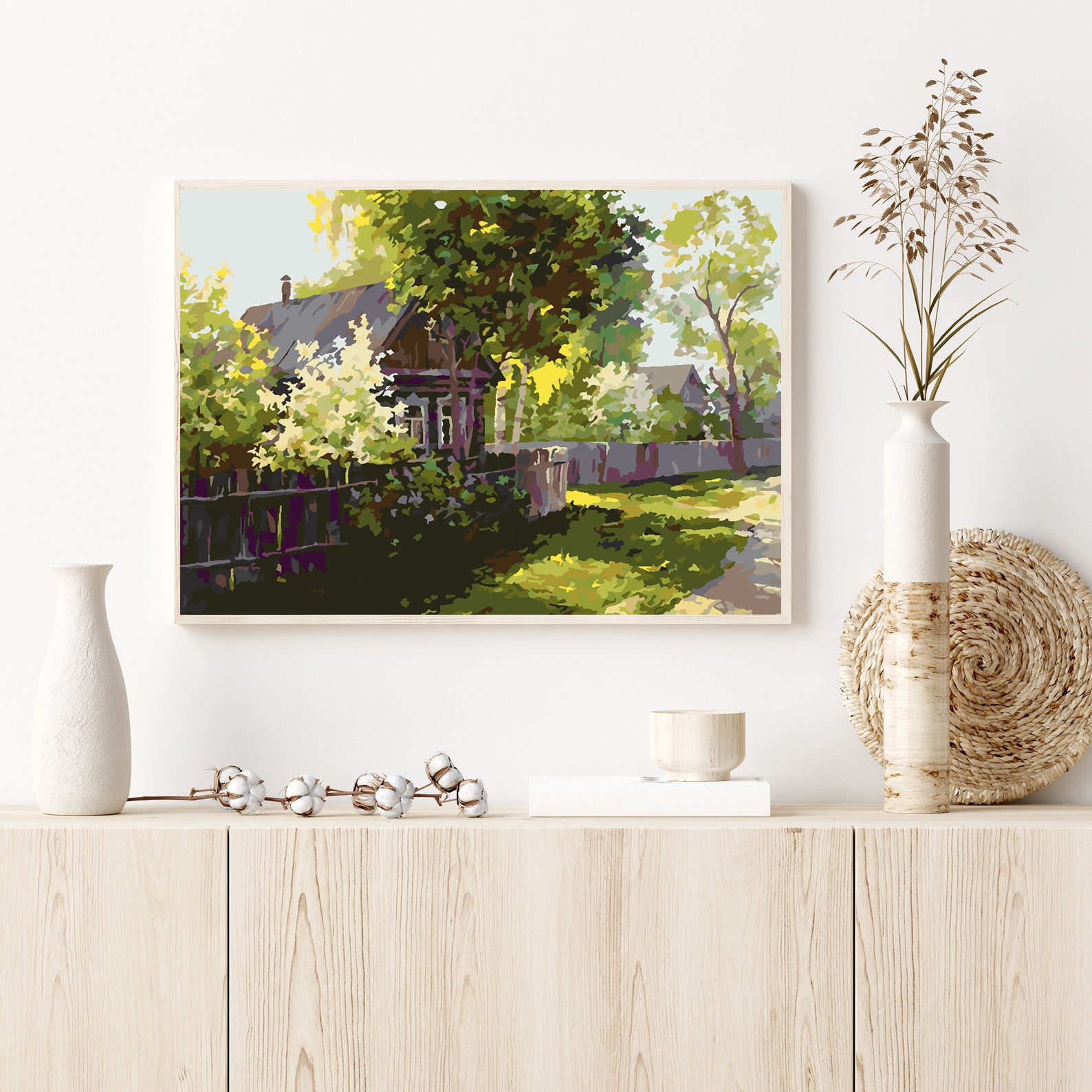 Malen nach Zahlen - Dorfhaus 4213