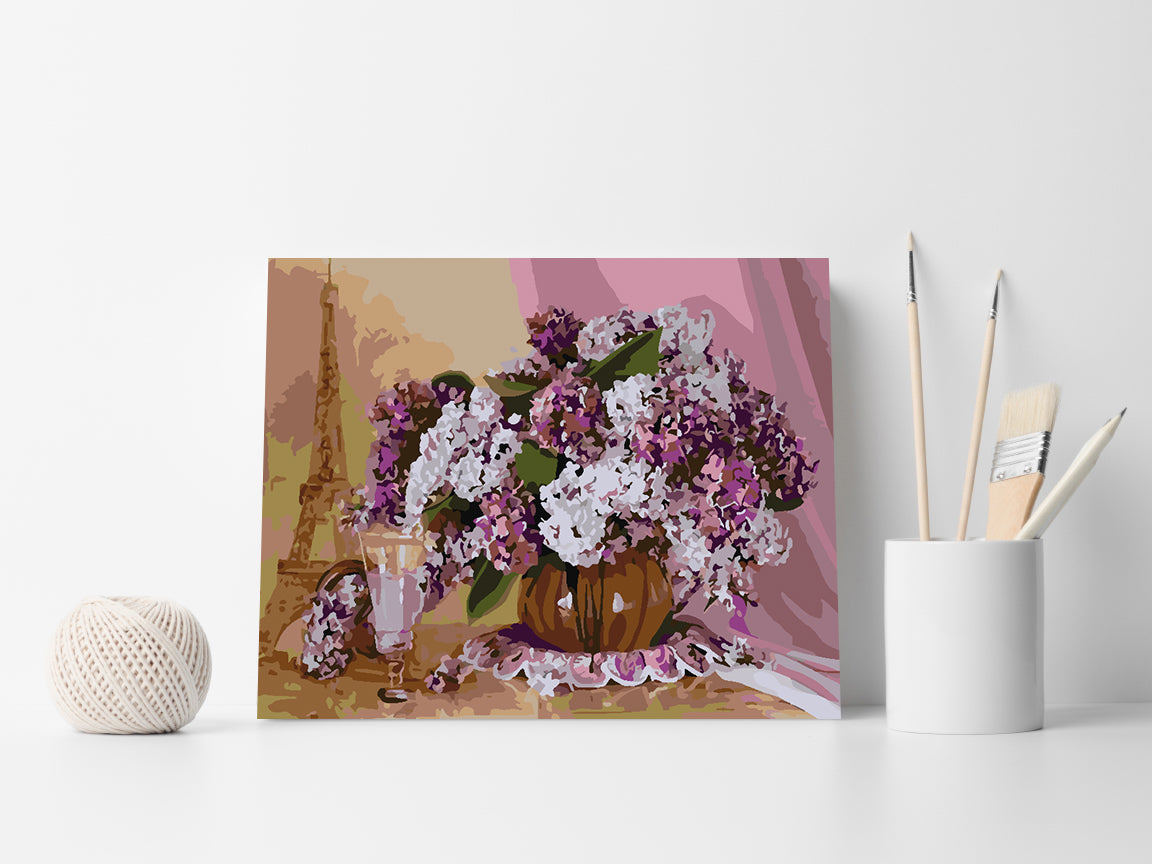 Malen nach Zahlen - Blumen in einer Vase 4216