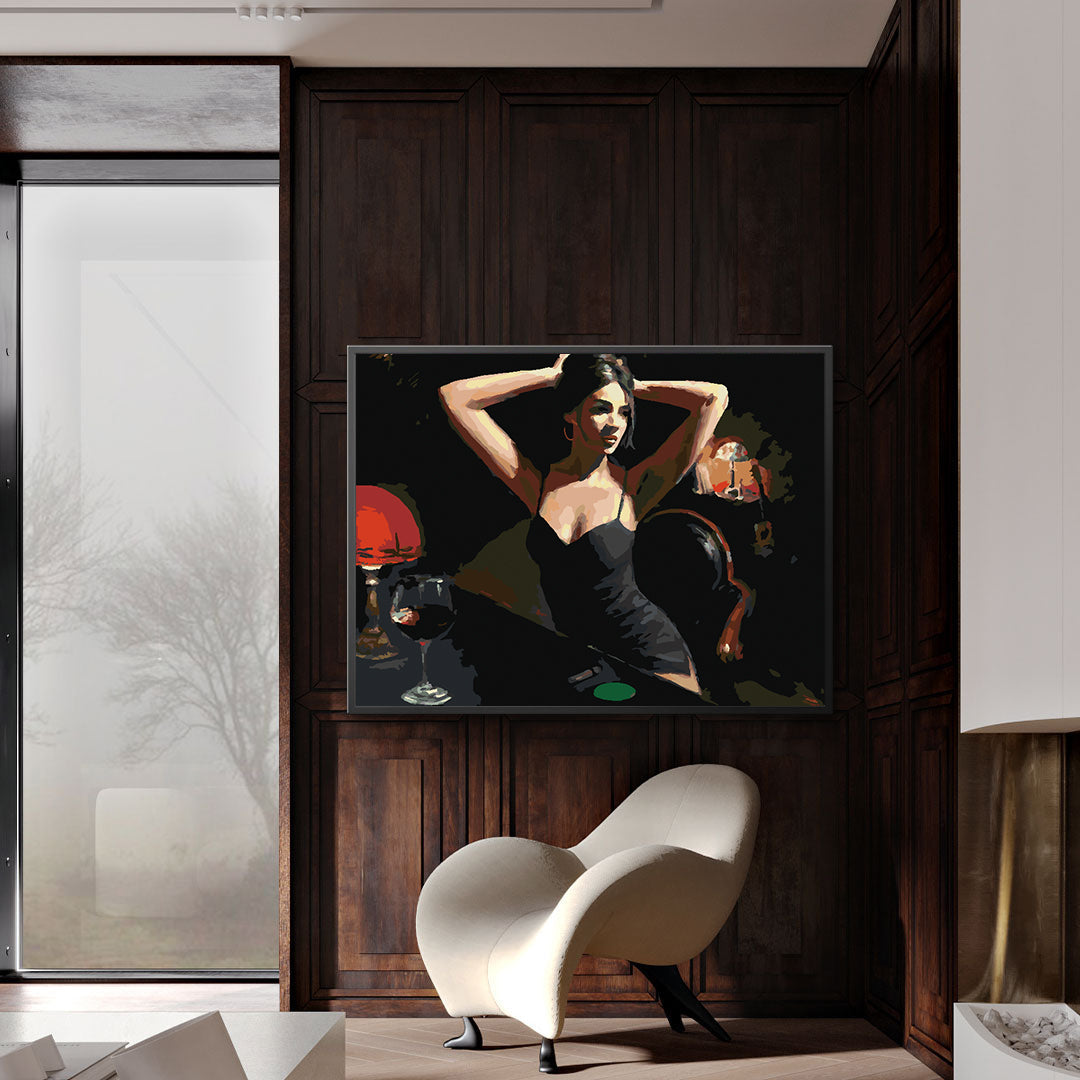 Pictura pe numere - Femeie Senzuală 4220