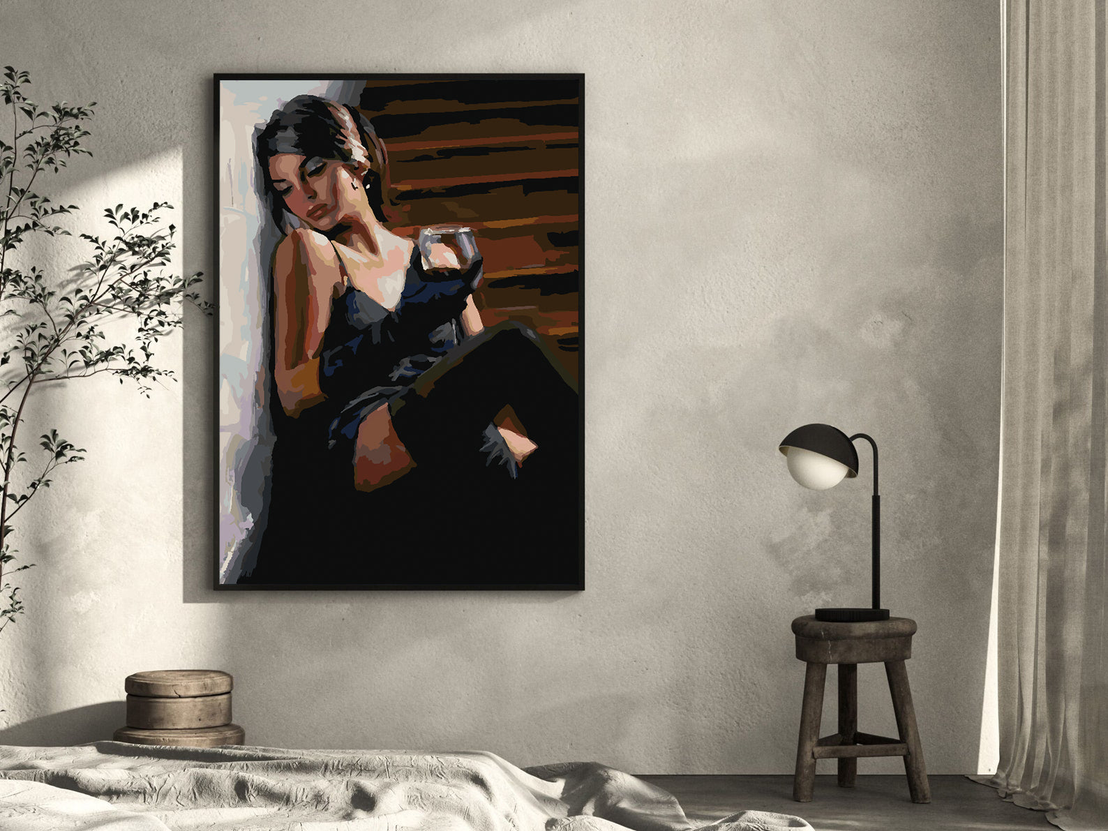 Malen nach Zahlen - Sinnliche Frau 4222