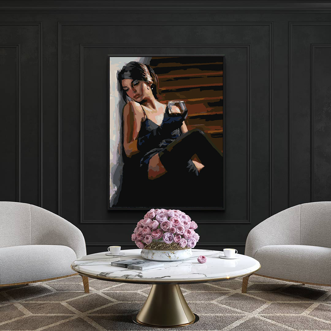 Malen nach Zahlen - Sinnliche Frau 4222