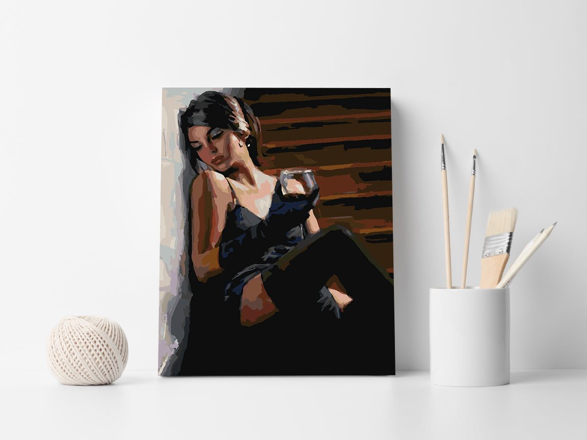 Malen nach Zahlen - Sinnliche Frau 4222