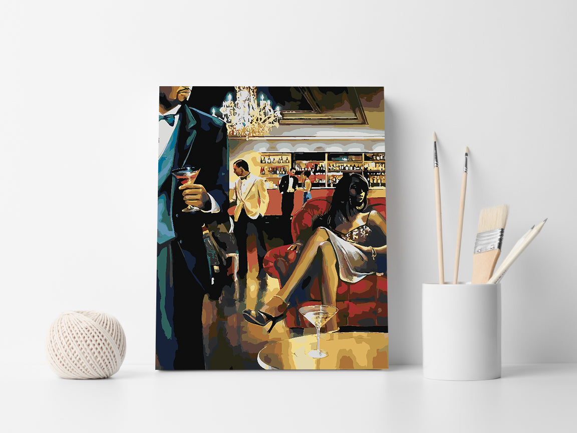 Malen nach Zahlen - Late-Night Bar 4225