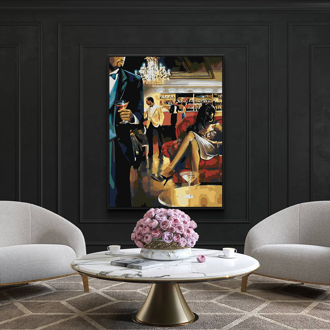 Malen nach Zahlen - Late-Night Bar 4225