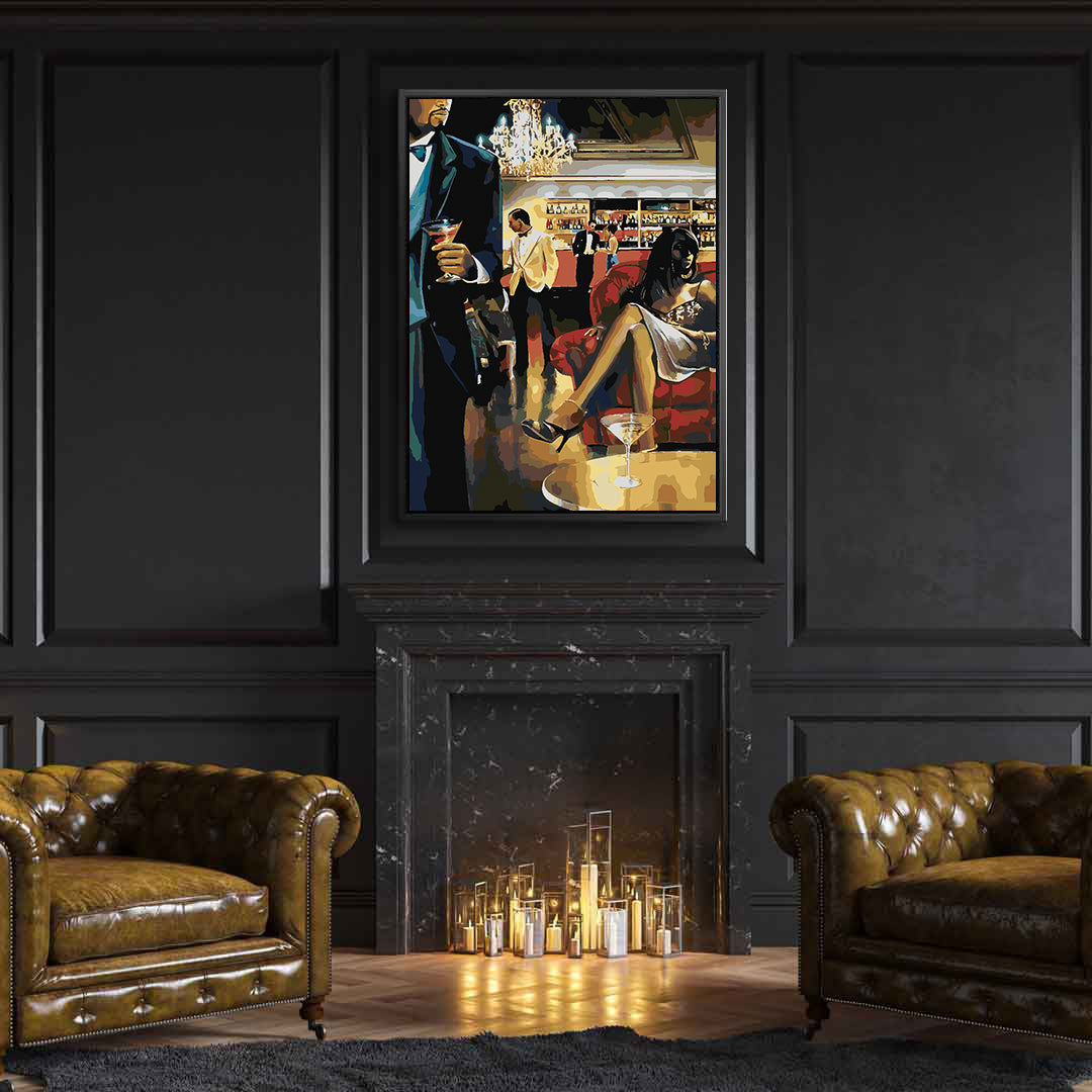 Malen nach Zahlen - Late-Night Bar 4225