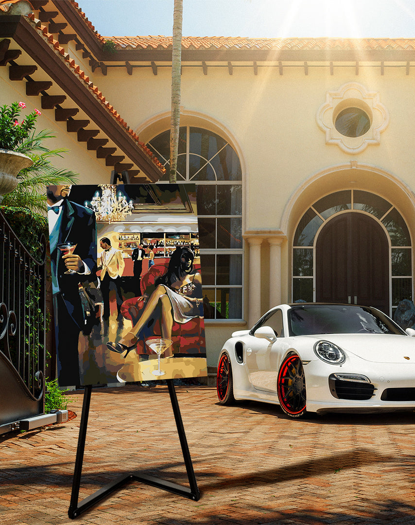 Malen nach Zahlen - Late-Night Bar 4225