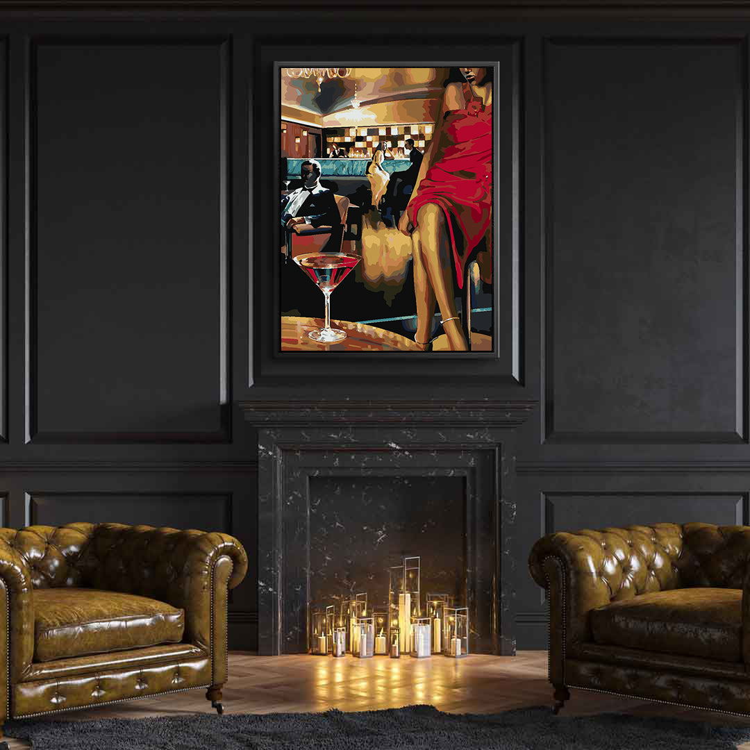 Malen nach Zahlen - Late-Night Bar 4226