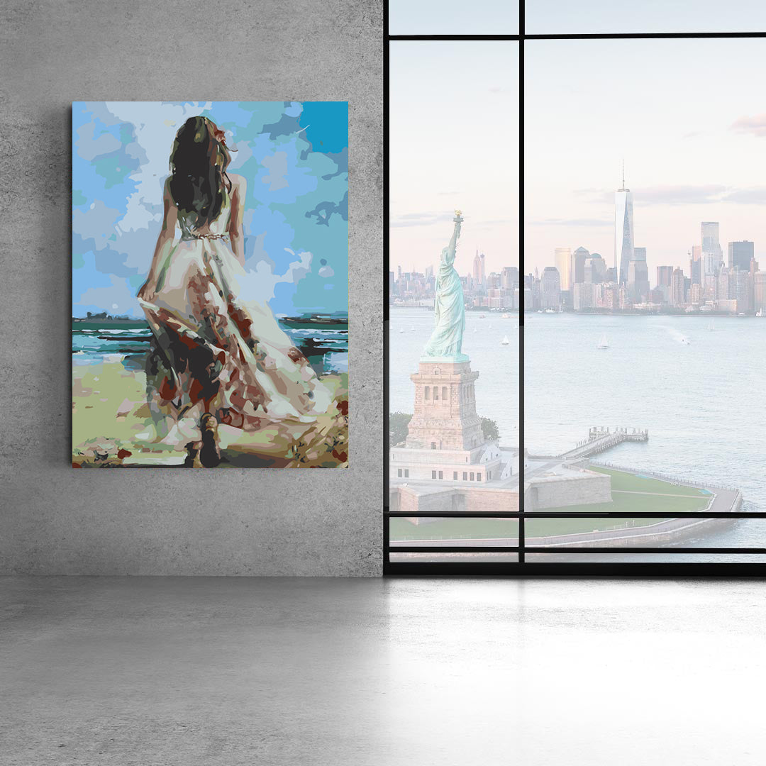 Malen nach Zahlen - Meereslandschaft 4231