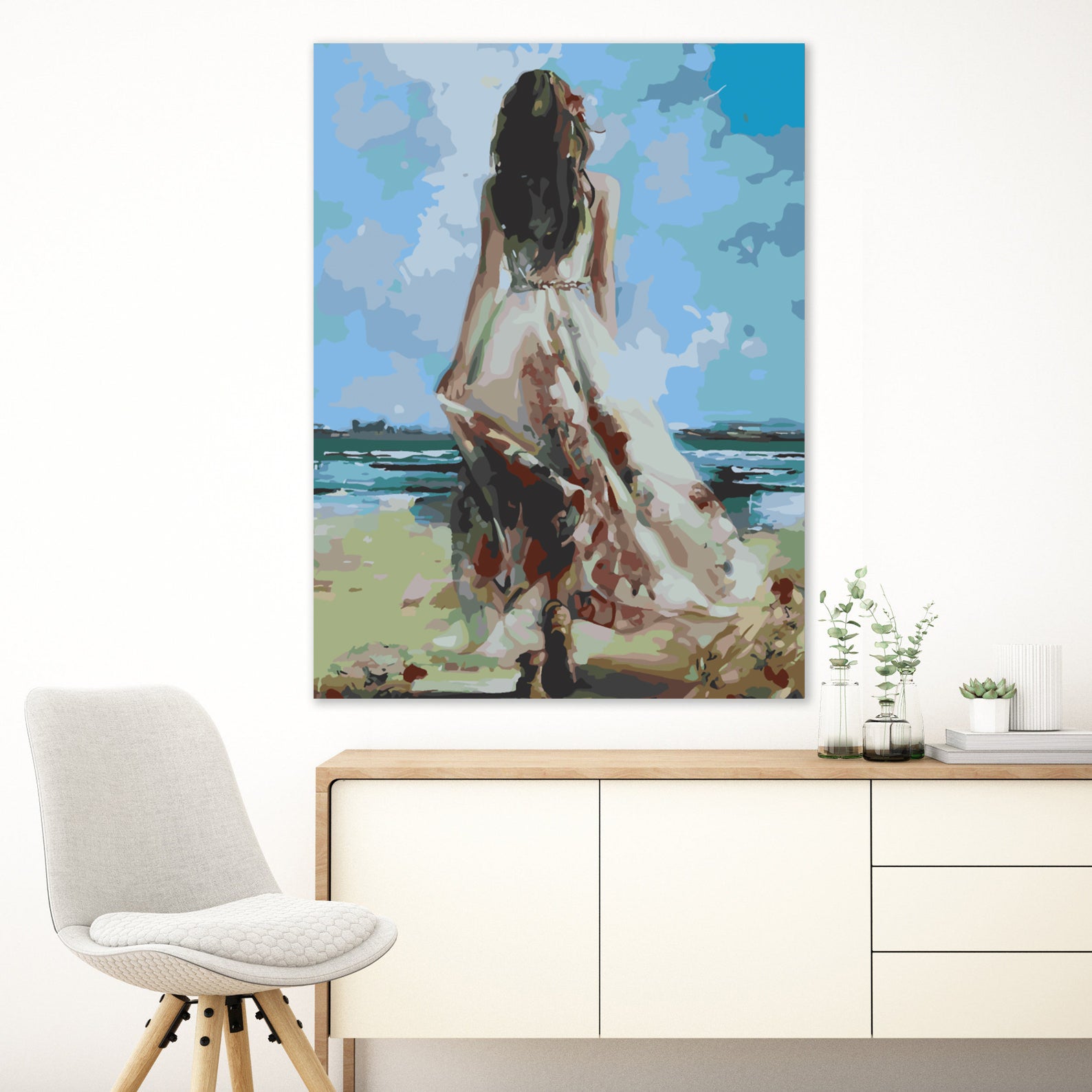 Malen nach Zahlen - Meereslandschaft 4231