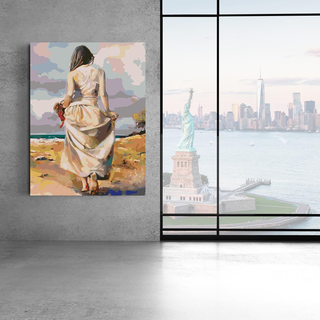 Malen nach Zahlen - Meereslandschaft 4232