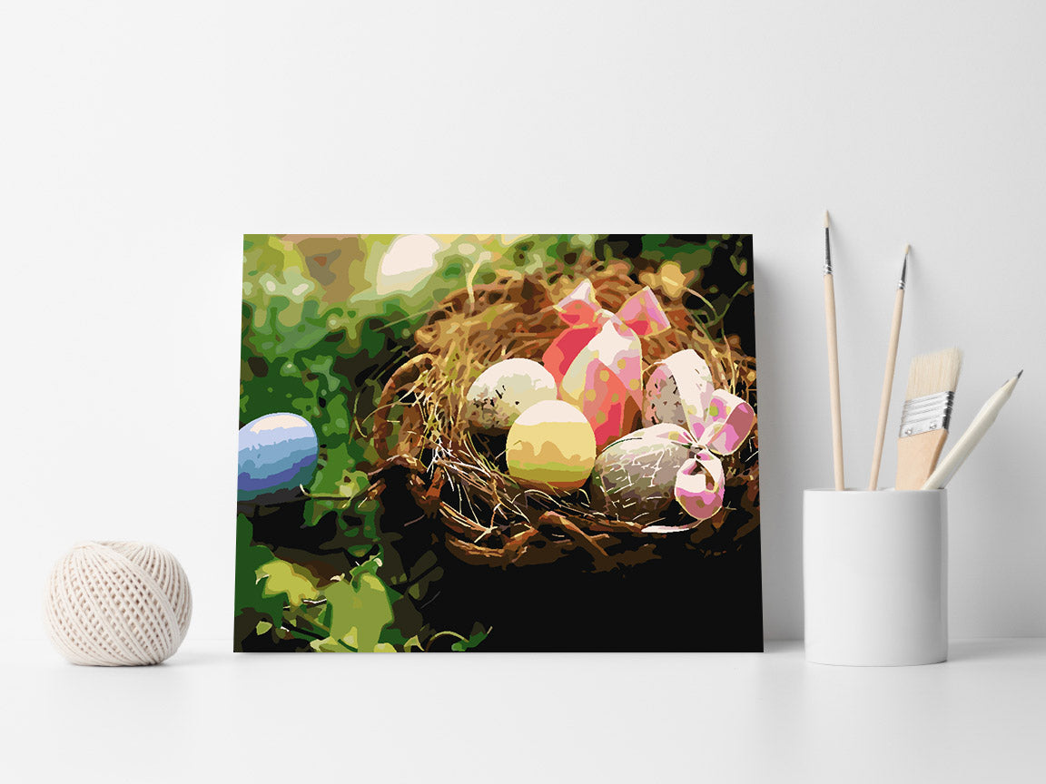 Malen nach Zahlen - Ostereier 4234