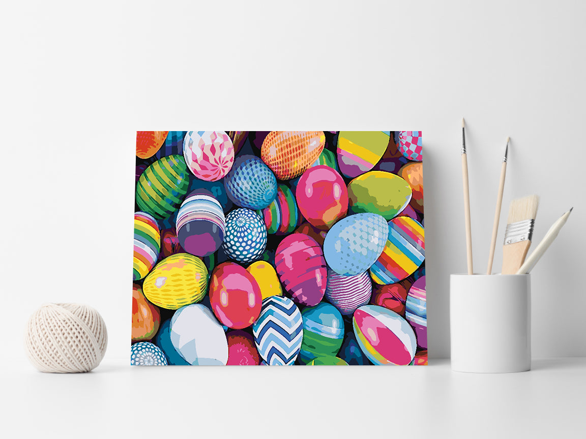 Malen nach Zahlen - Ostereier 4237