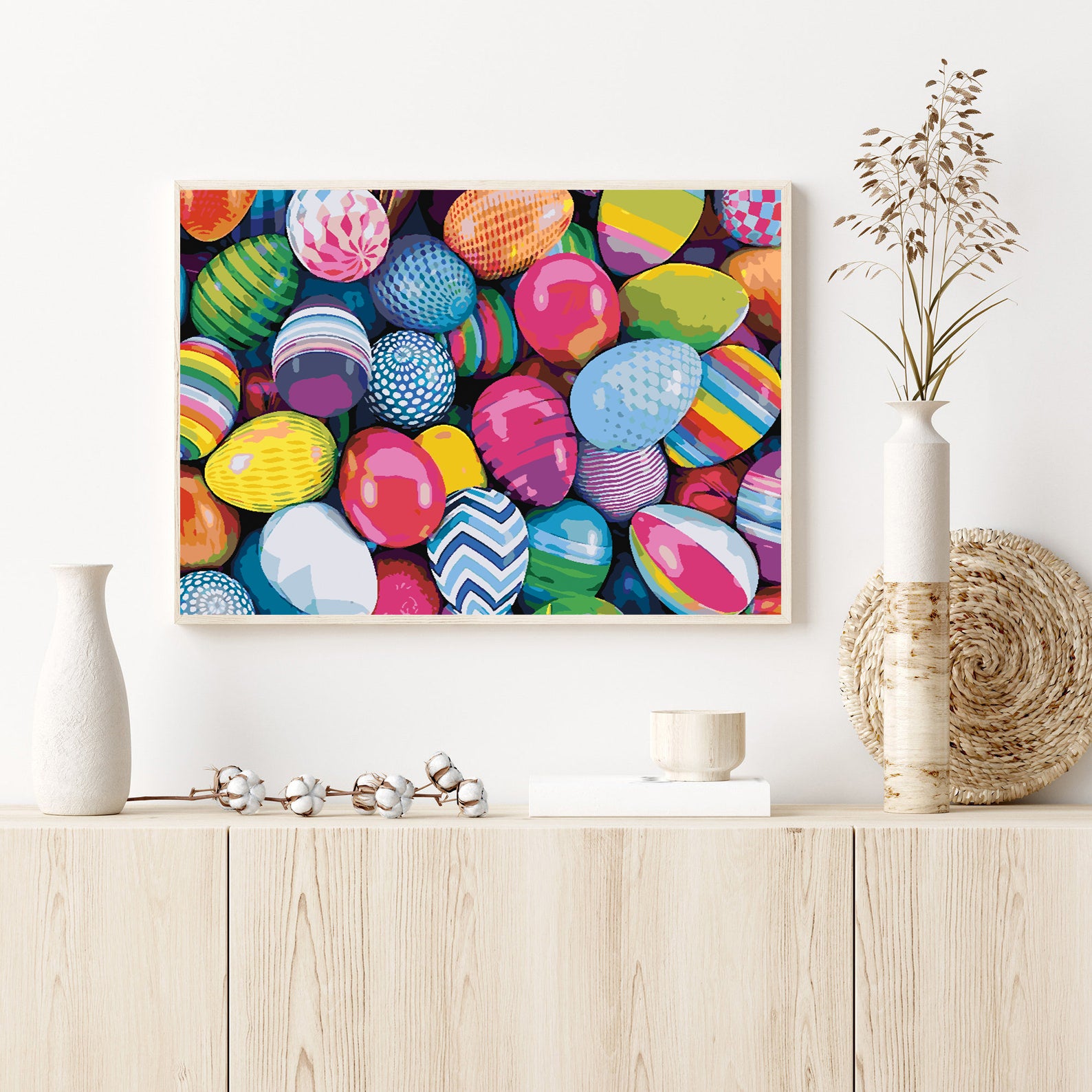 Malen nach Zahlen - Ostereier 4237