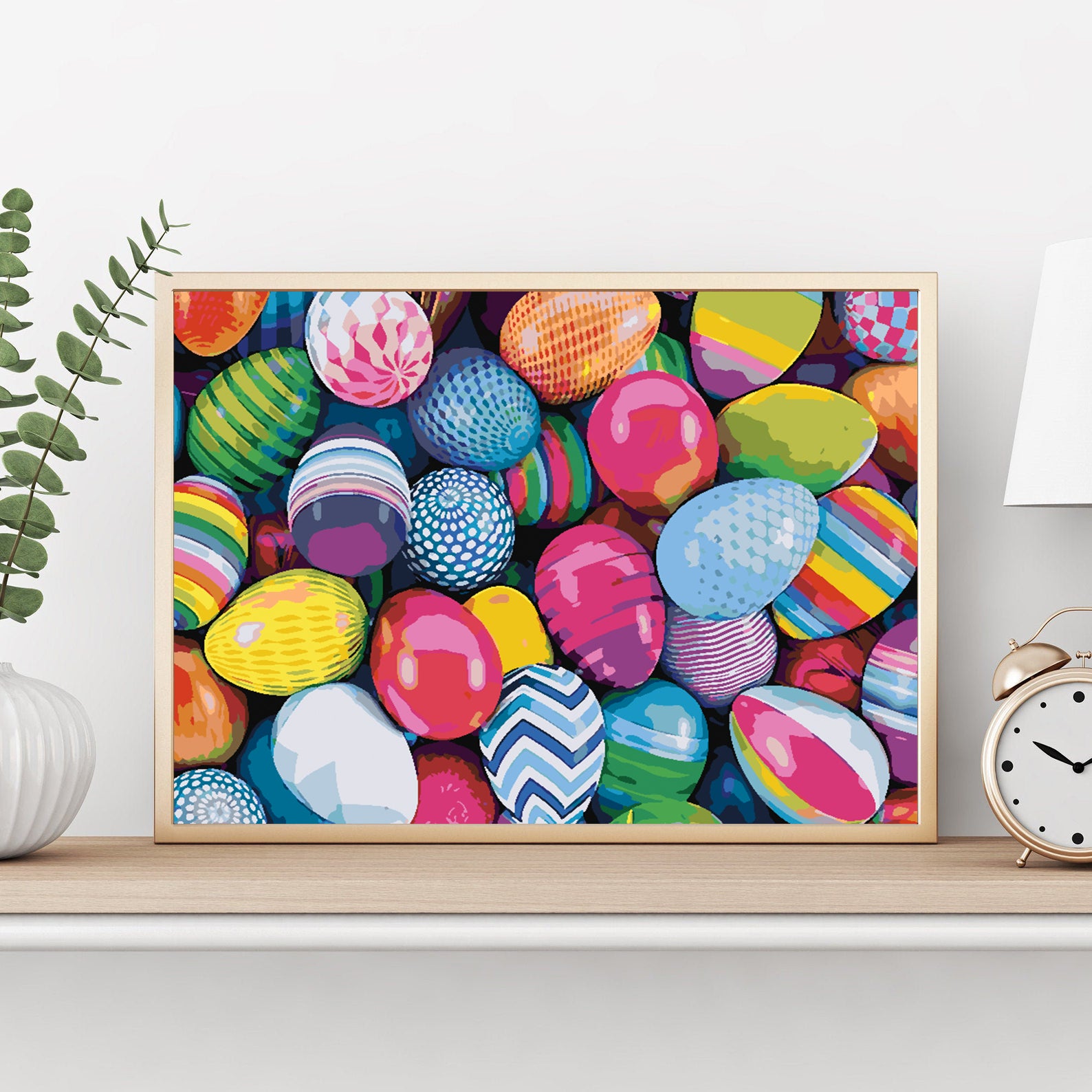 Malen nach Zahlen - Ostereier 4237