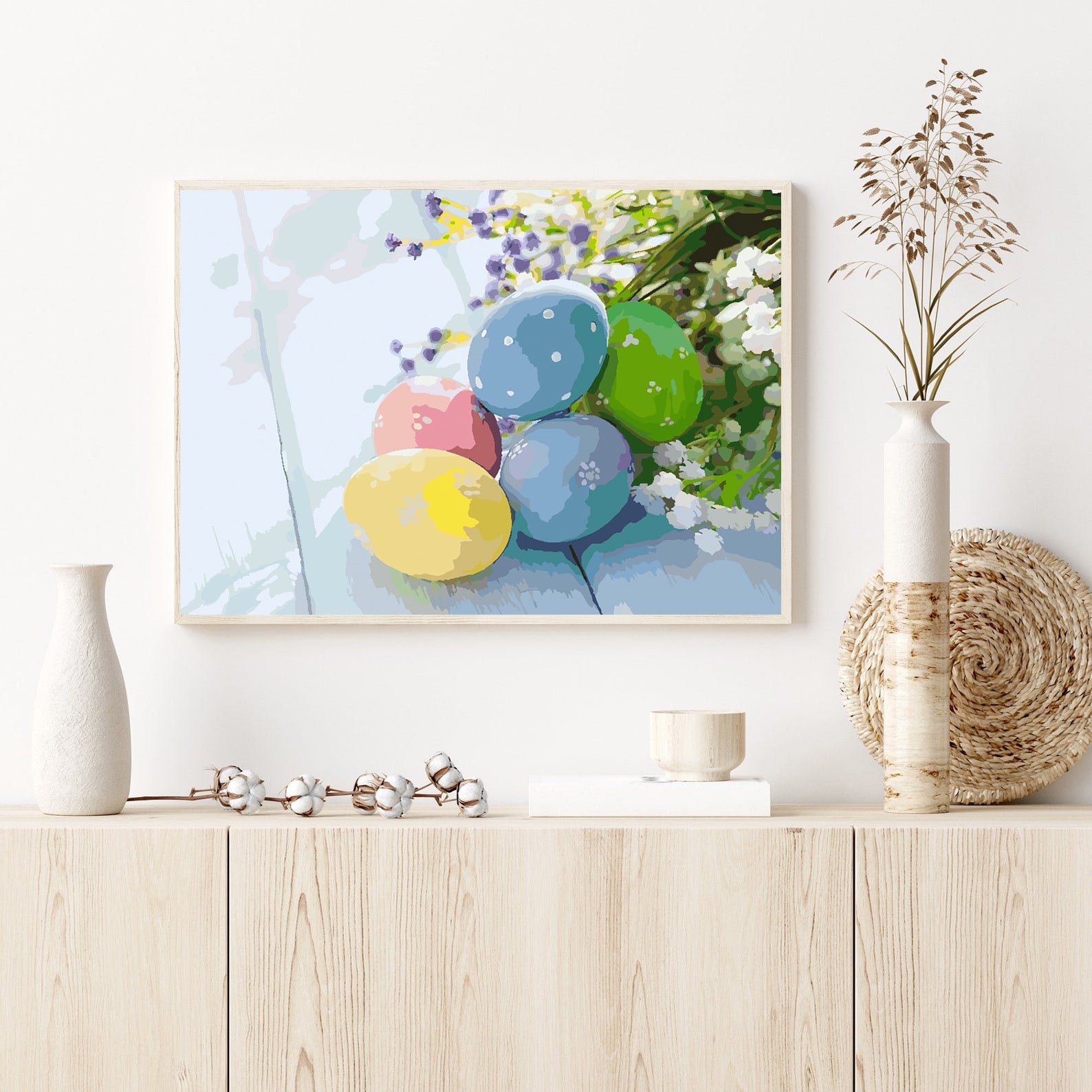 Malen nach Zahlen - Ostereier 4242