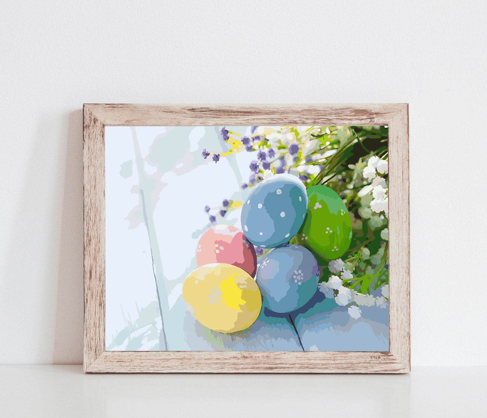 Malen nach Zahlen - Ostereier 4242