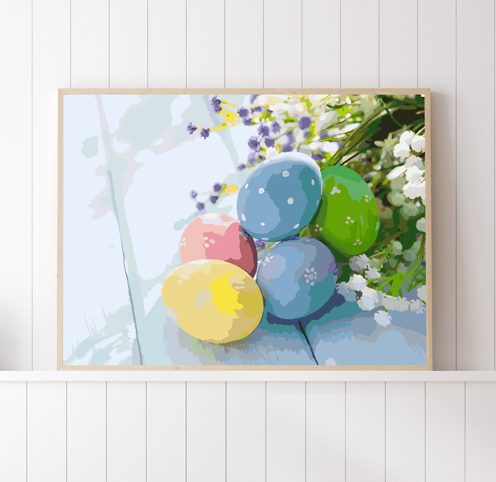 Malen nach Zahlen - Ostereier 4242