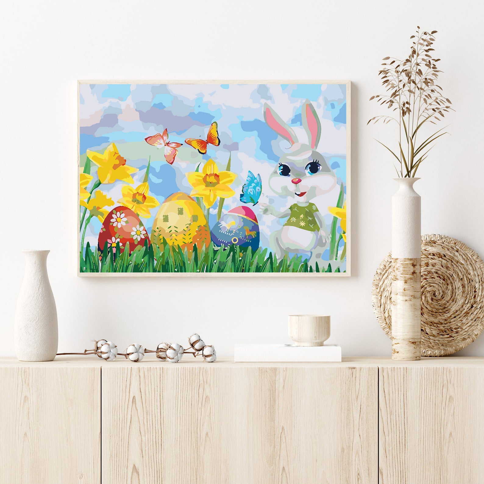 Malen nach Zahlen - Osterhase 4243