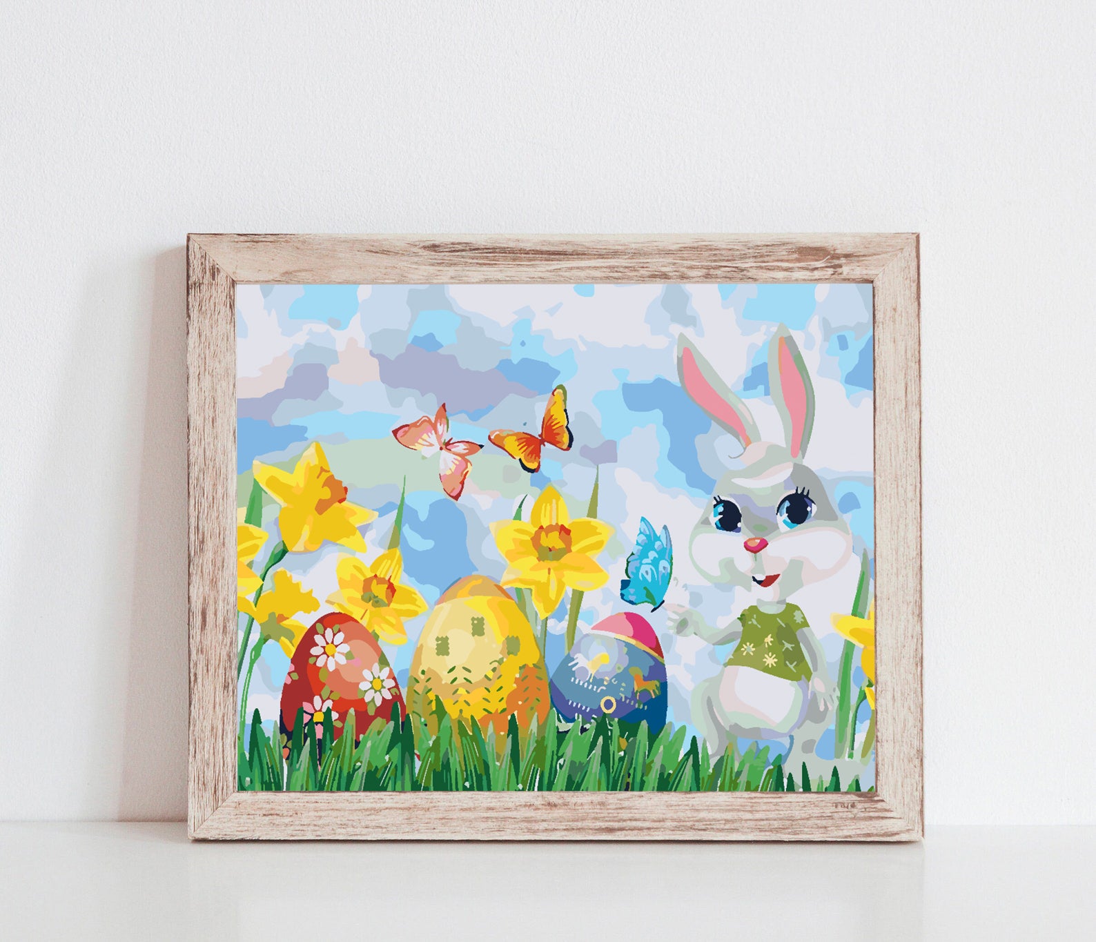 Malen nach Zahlen - Osterhase 4243