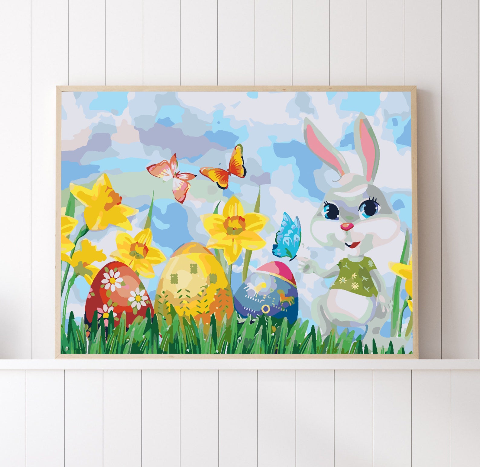 Malen nach Zahlen - Osterhase 4243