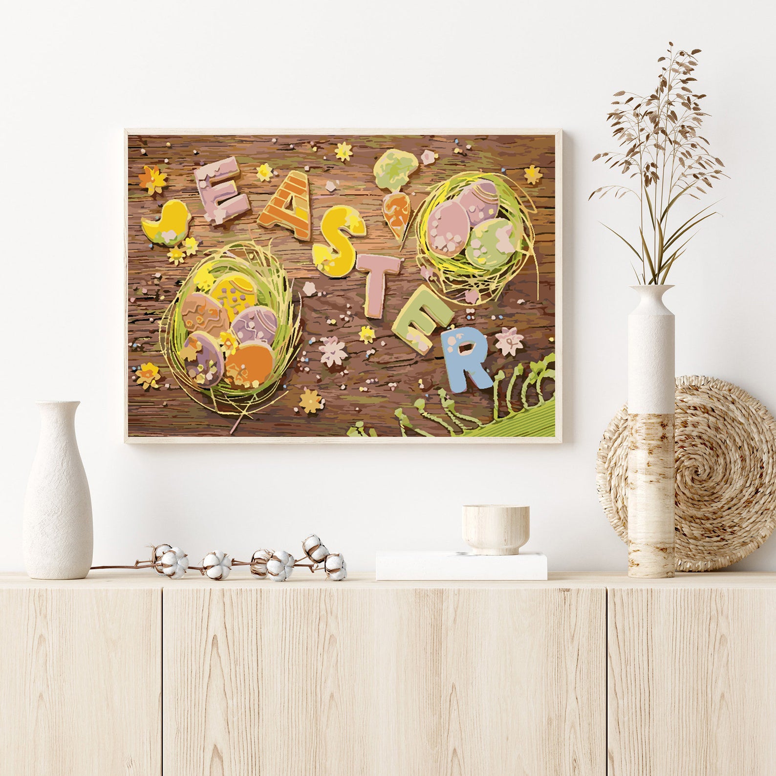 Malen nach Zahlen - Ostern 4244