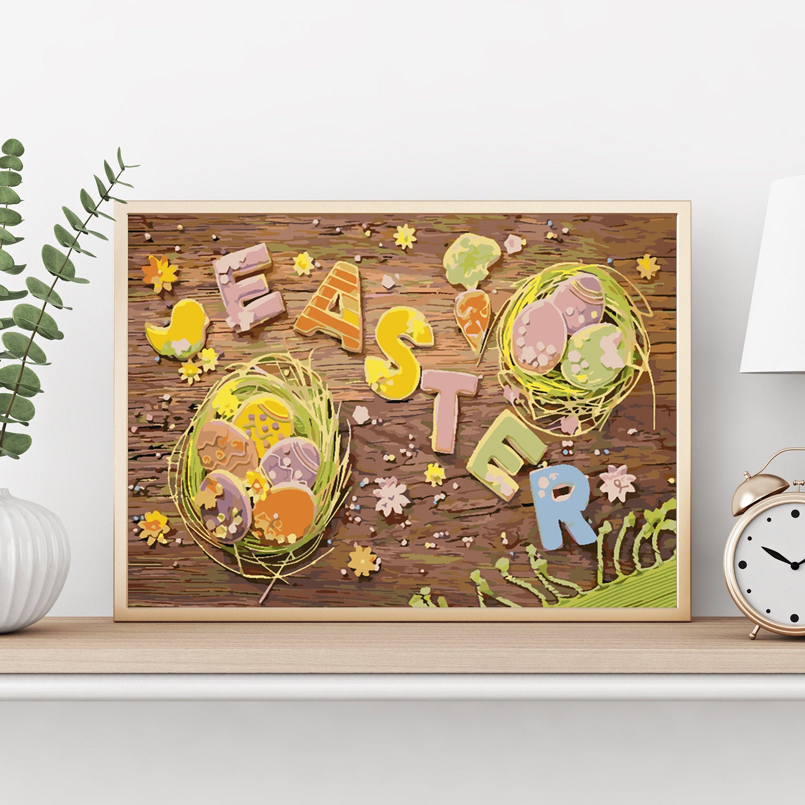 Malen nach Zahlen - Ostern 4244