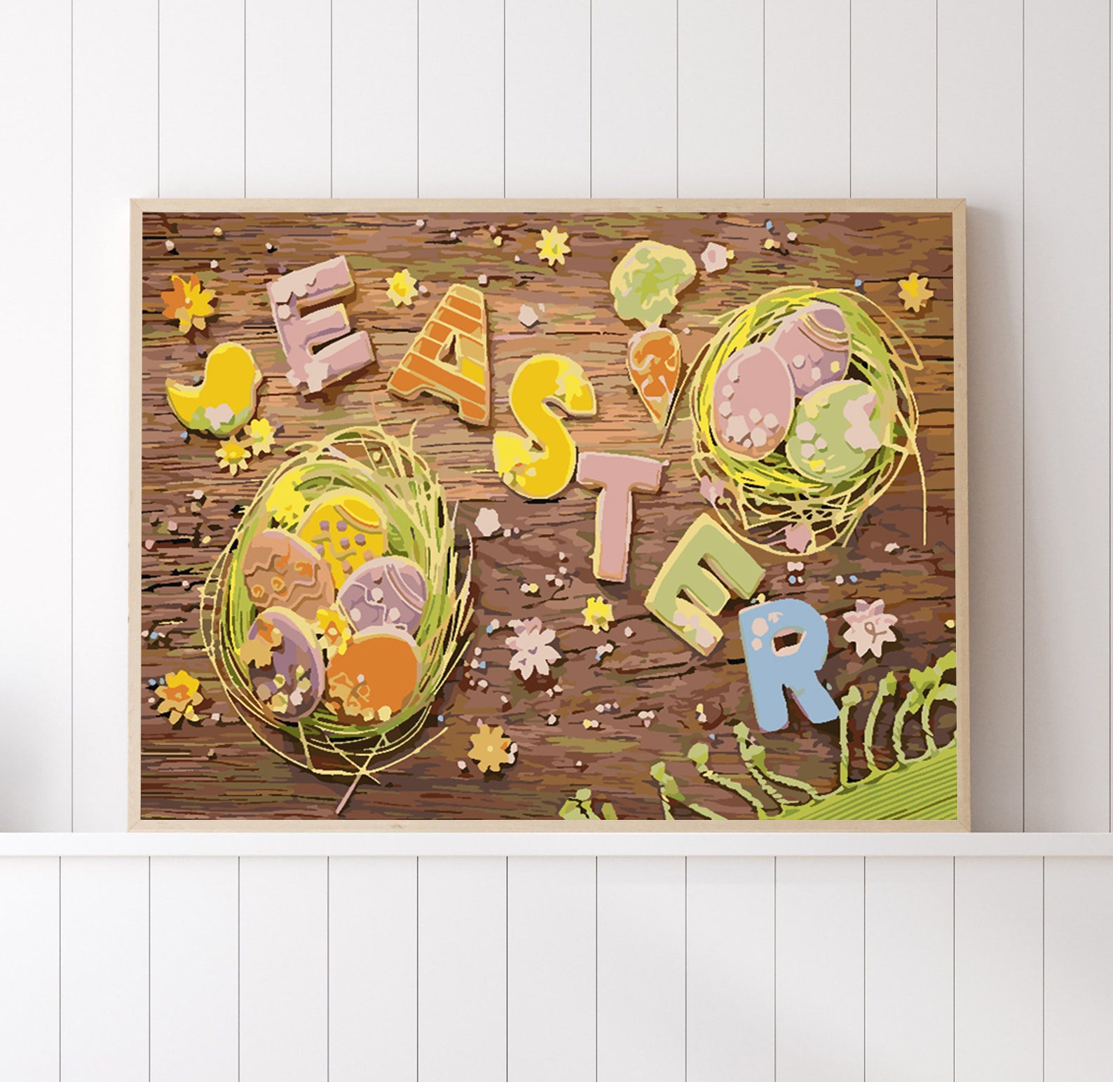 Malen nach Zahlen - Ostern 4244