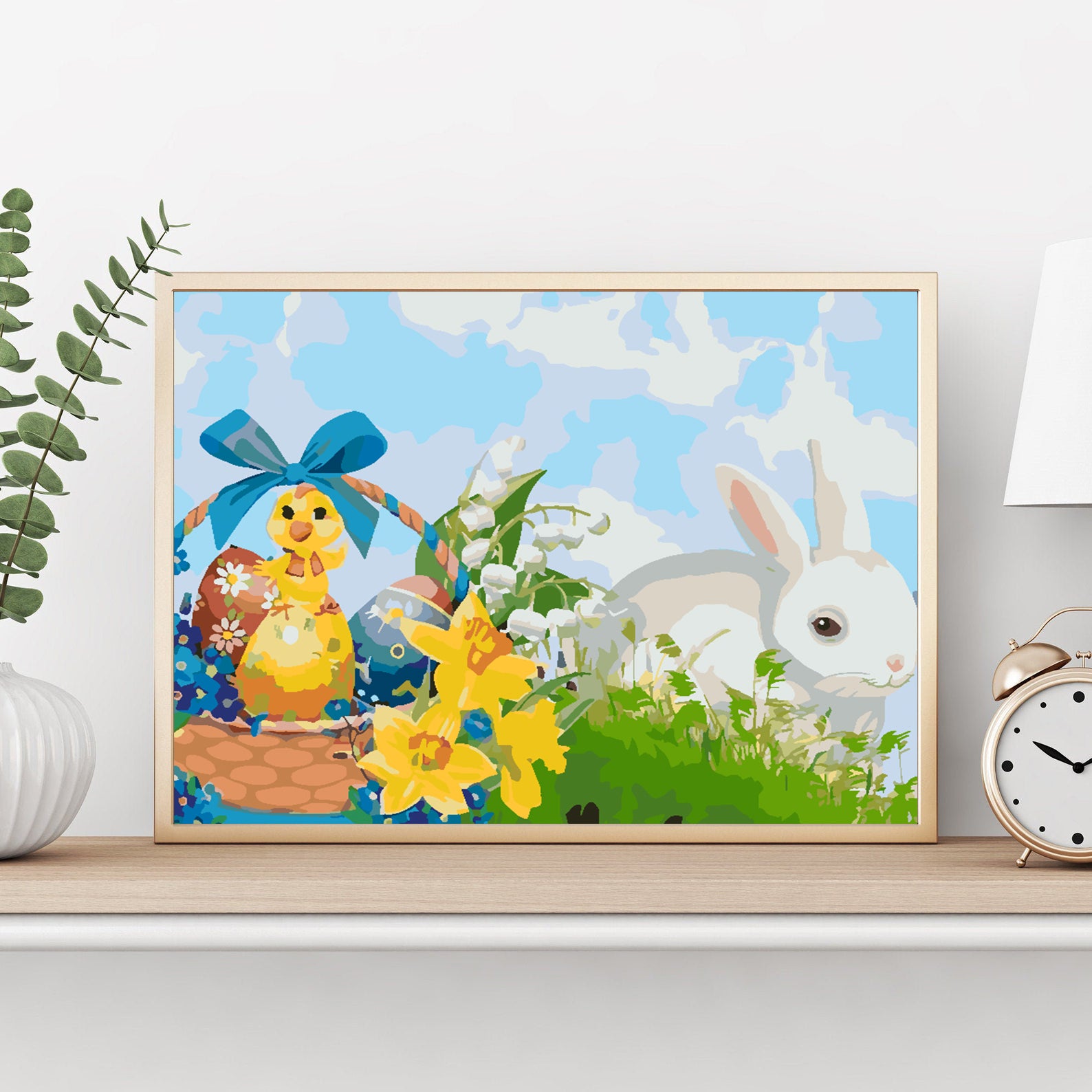 Malen nach Zahlen - Osterhase 4245