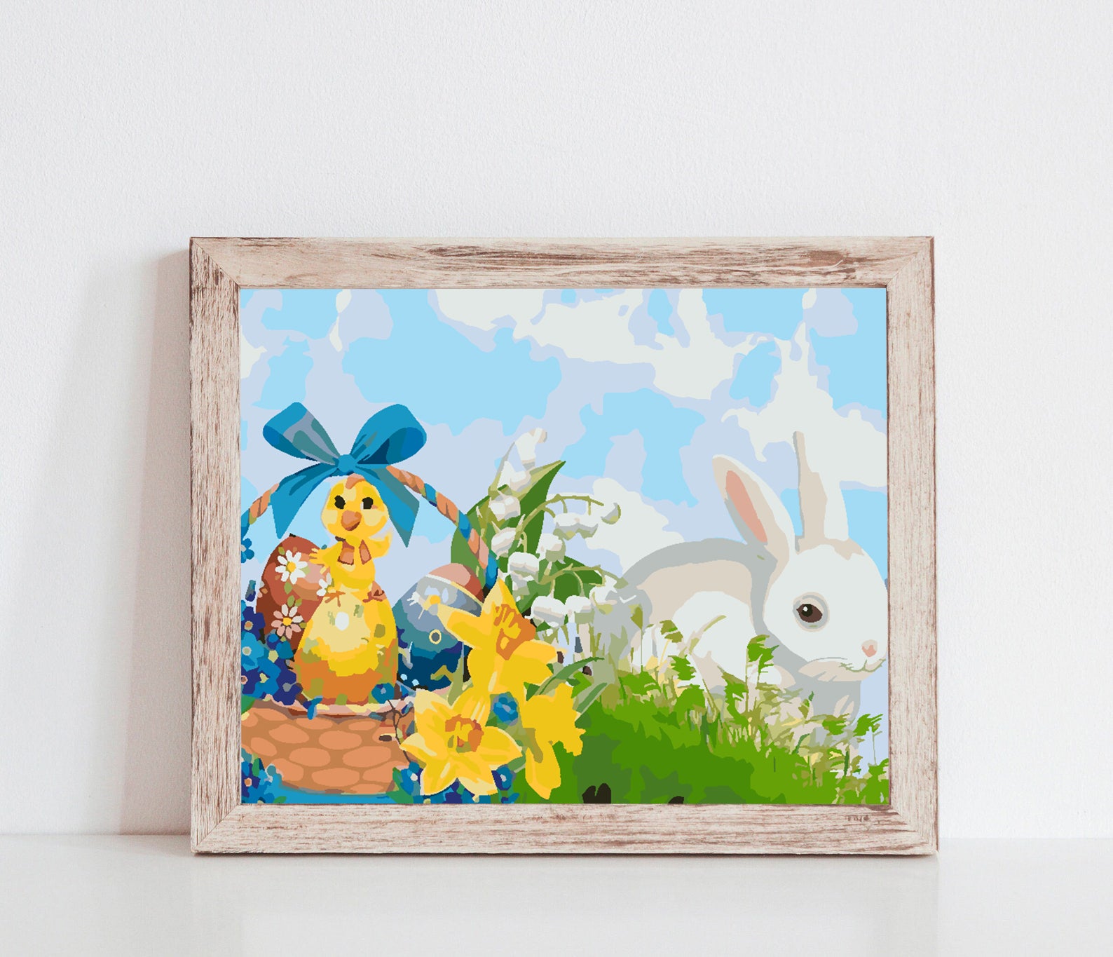 Malen nach Zahlen - Osterhase 4245